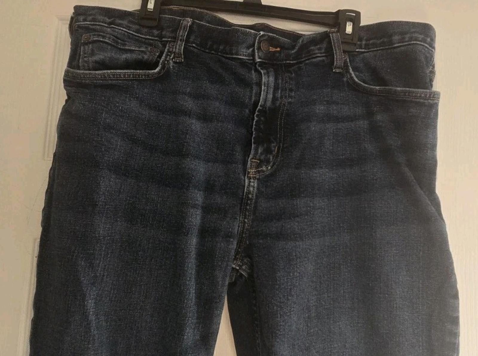 Old Navy Old Navy Jeans 42W x 30L Straight Leg Denim Blue Jean Built Size US 42 / EU 58 - 5 Thumbnail