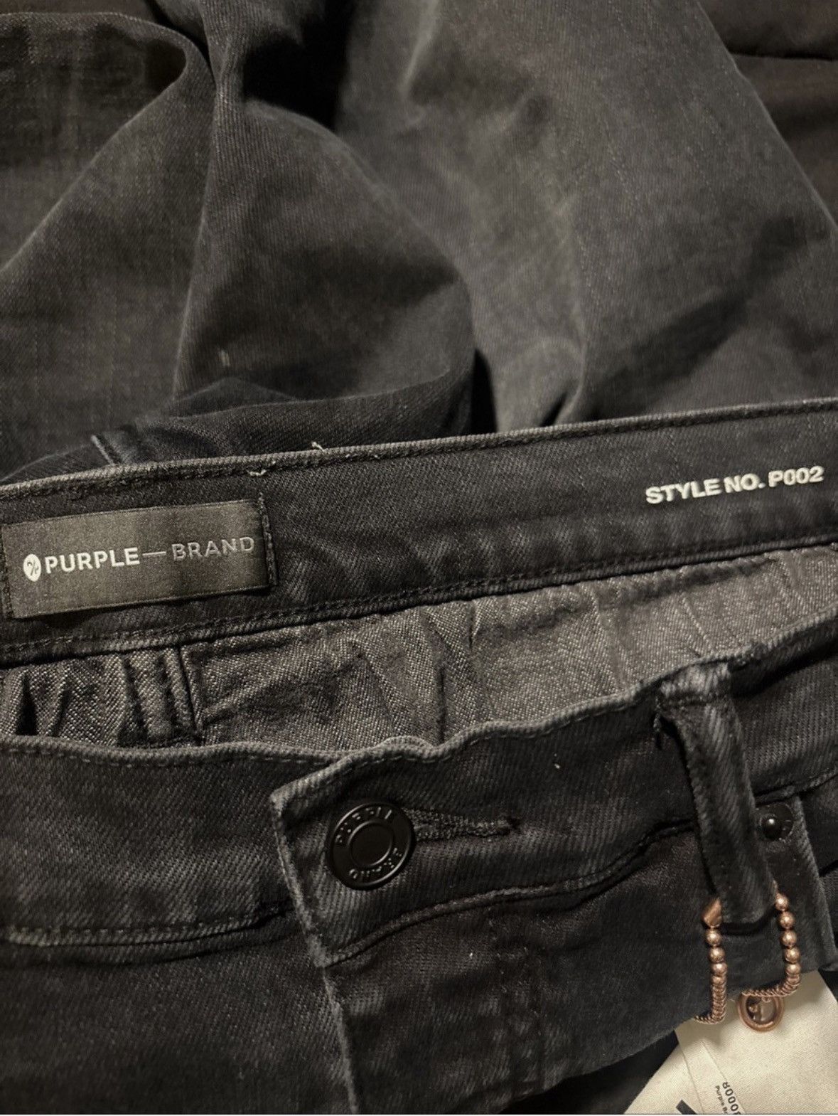 Purple Men's Purple Brand Skinny Jeans Size 33 Style P002 New Size US 33 - 3 Thumbnail