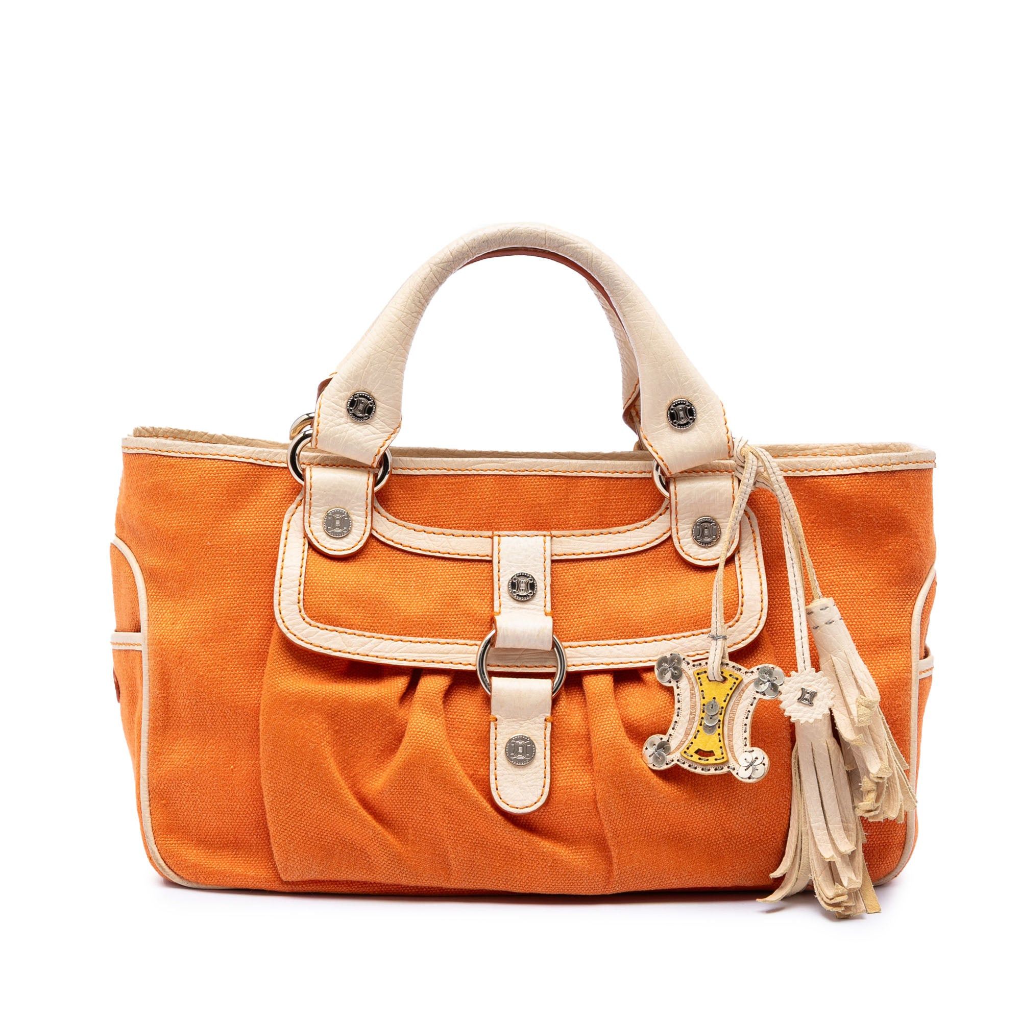 Celine Canvas Boogie Handbag Size ONE SIZE - 1 Thumbnail
