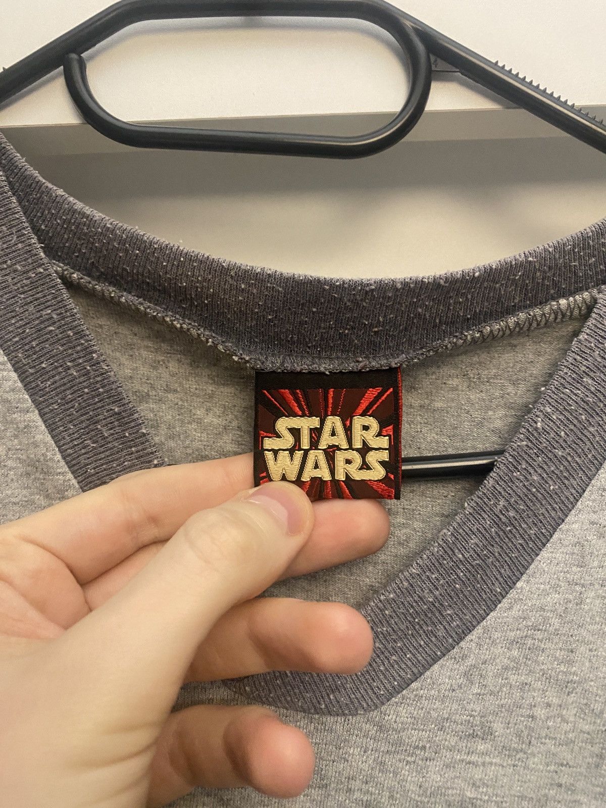 Star Wars Star wars vintage logo on chest tee 90s Size US XL / EU 56 / 4 - 2 Thumbnail