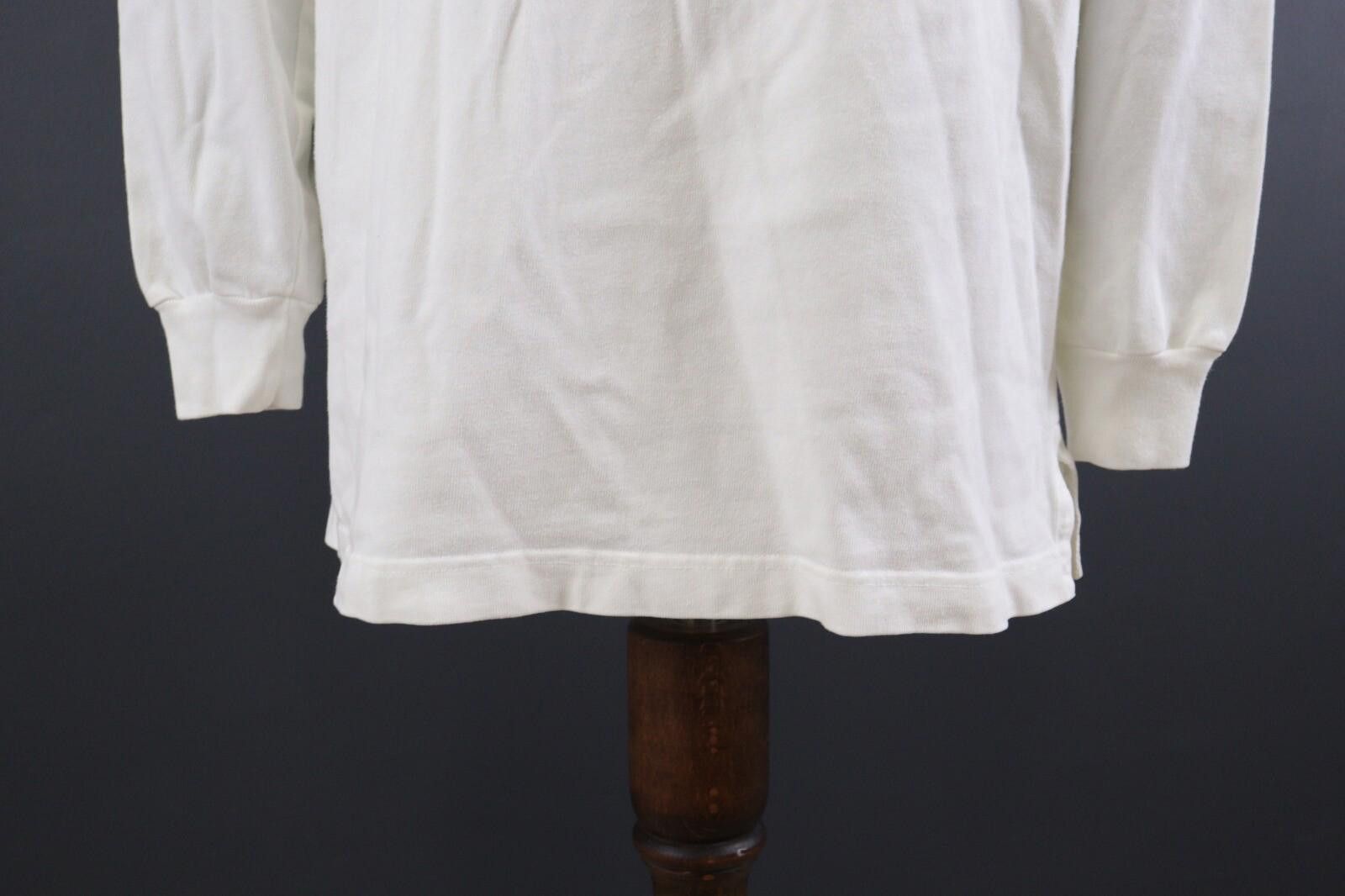 Mulberry Mulberry Logo White Cotton Rugby Polo Shirt Size M Size US M / EU 48-50 / 2 - 9 Thumbnail