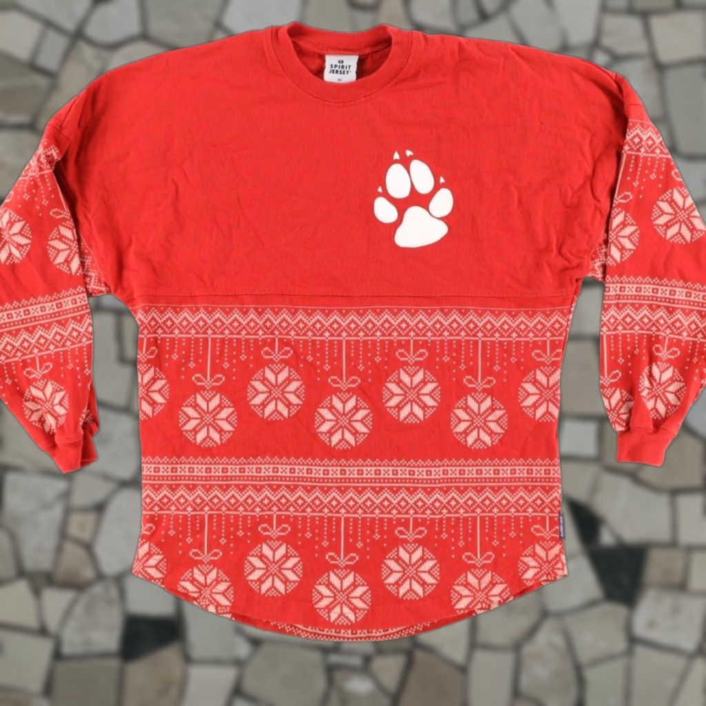 Vintage Spirit Jersey Great Wolf Lodge Holiday Red Women's XS Shirt Size XS / US 0-2 / IT 36-38 - 1 Thumbnail