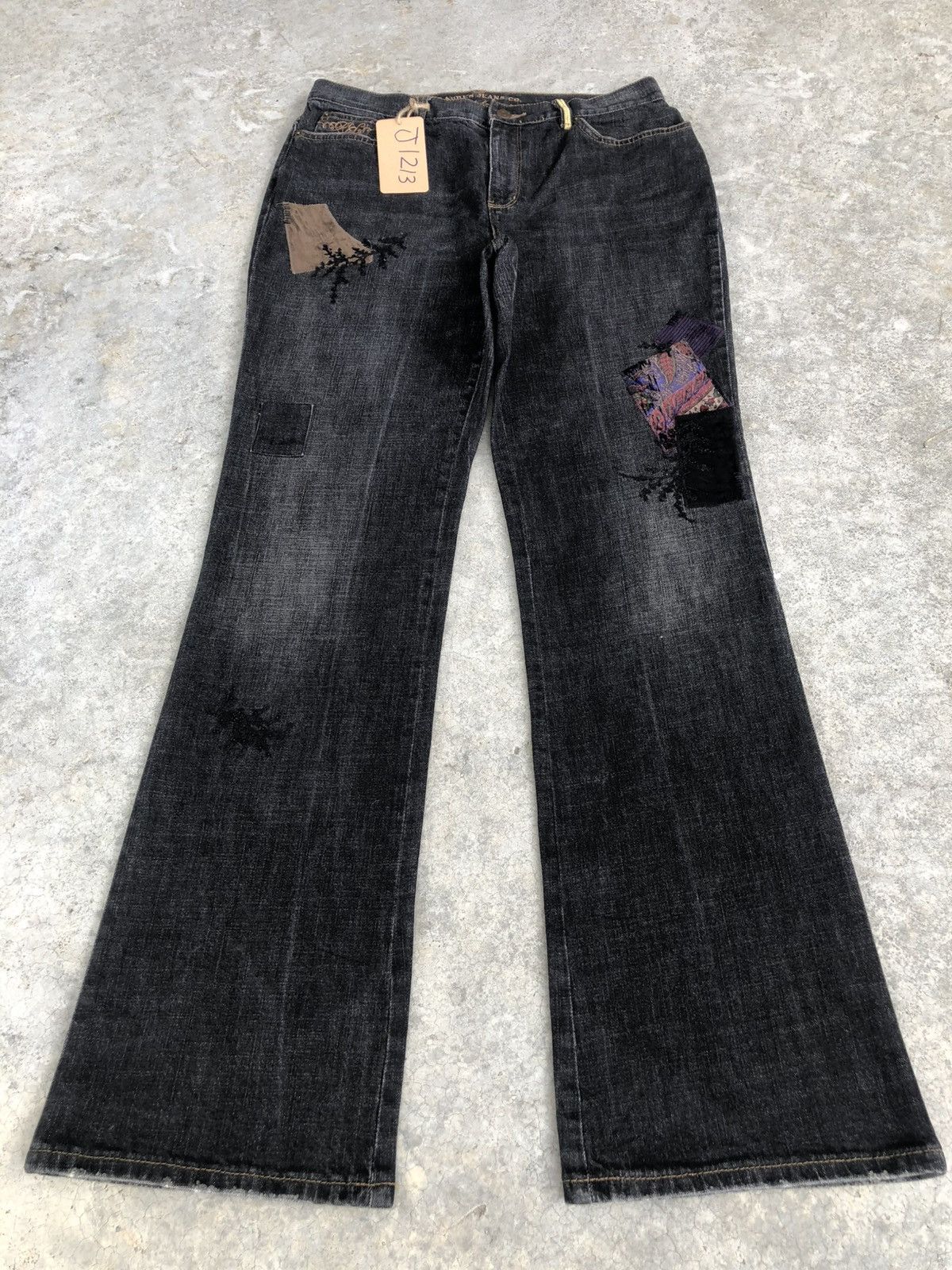 Ralph Lauren Japanese Lauren Flared Jeans Boro Patchwork Distressed Size US 30 / EU 46 - 1 Thumbnail