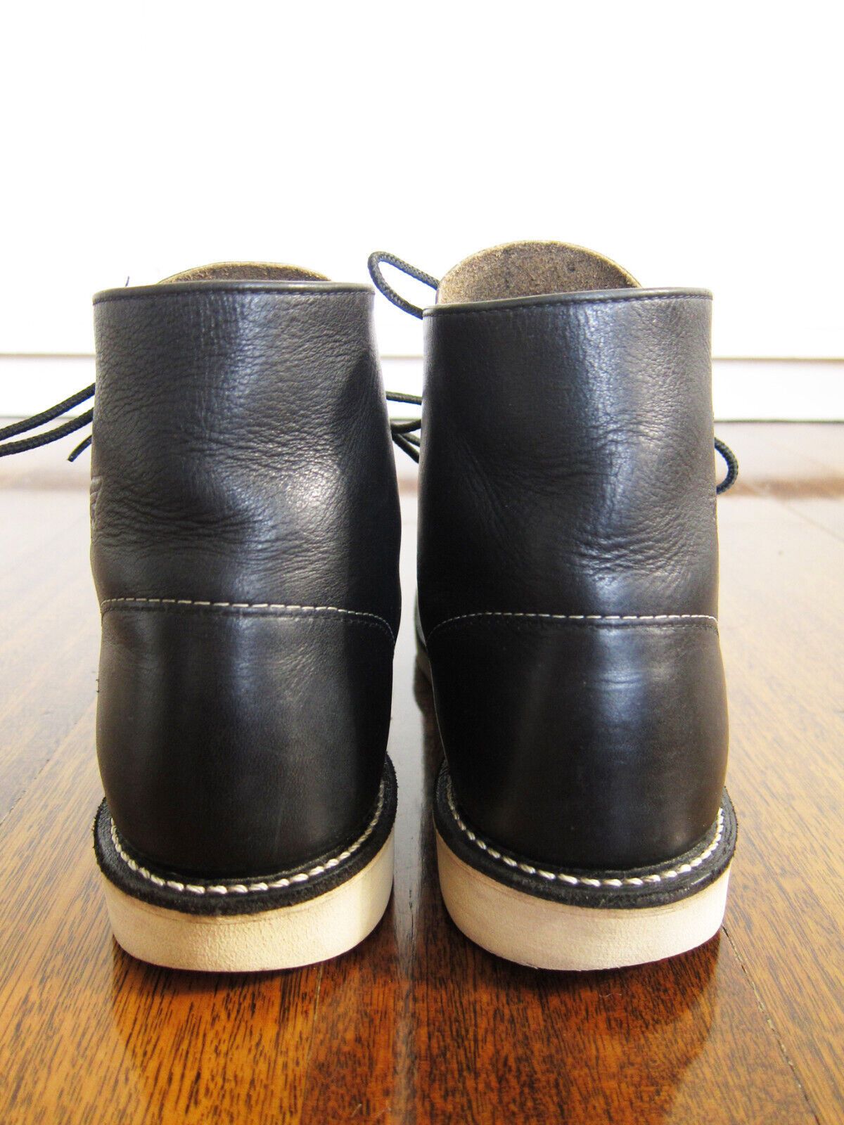 Red Wing RED WING 9070 Black Round Toe Leather Boots (US 8D