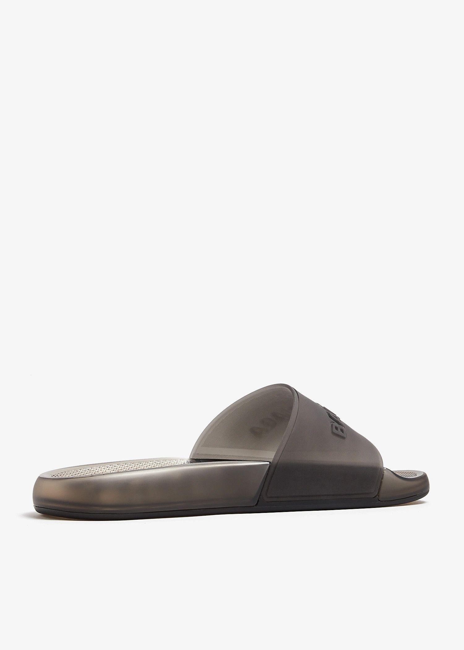 Balenciaga o1w1db10326 Pool Transparent Slide Sandals in Black Size US 8 / IT 38 - 3 Thumbnail