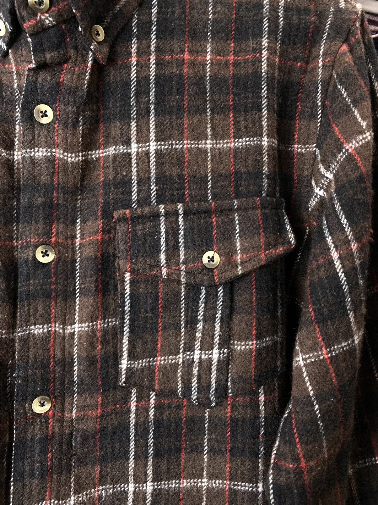 Rap Tees Design Travis Scott Brown Flannel Plaid Shirt Checkered Hype Size US S / EU 44-46 / 1 - 4 Thumbnail