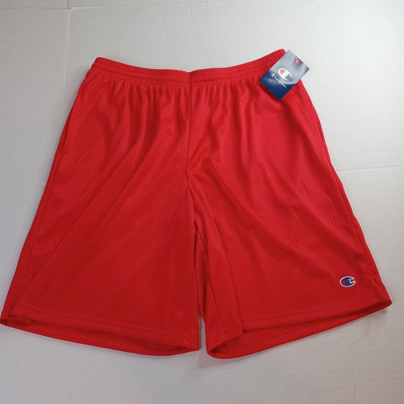 Champion Champion Attack Shorts Men's L Red Classic Mesh 9" Inseam Size US 32 / EU 48 - 1 Thumbnail