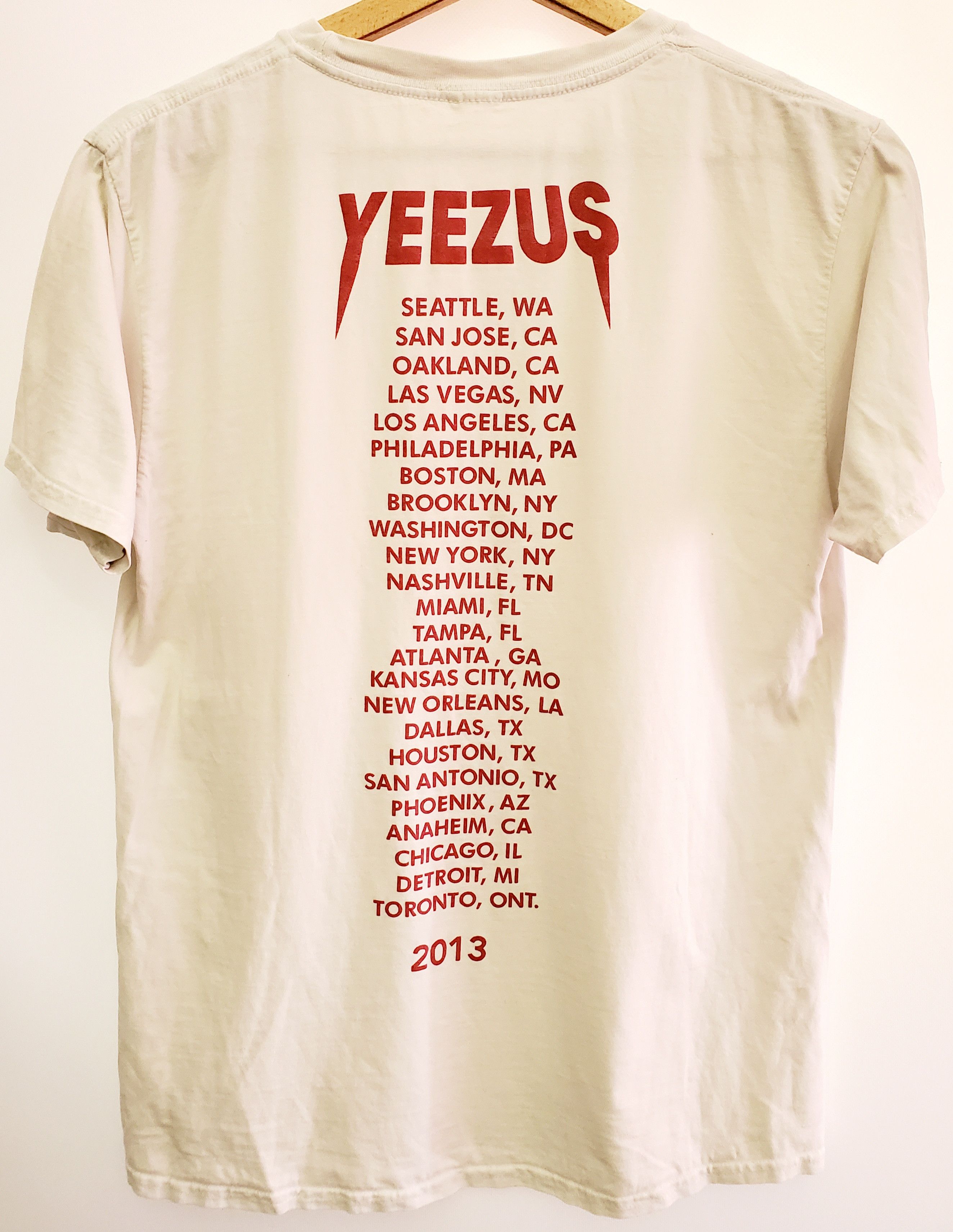 Vintage Vintage T-shirt Yeezus «God wants you v2k Tshirt size S Size US S / EU 44-46 / 1 - 3 Thumbnail