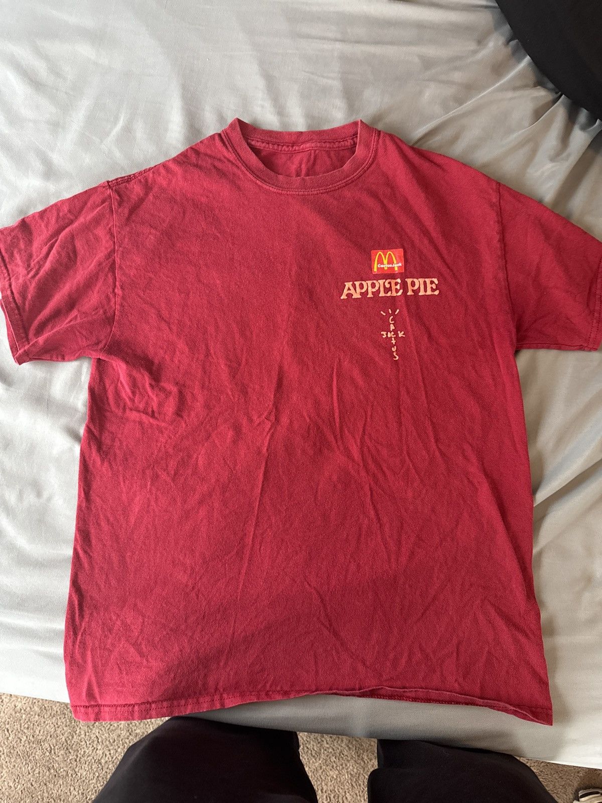 Travis Scott Travis Scott X Mcdonald’s Apple Pie Tee Size US S / EU 44-46 / 1 - 2 Thumbnail