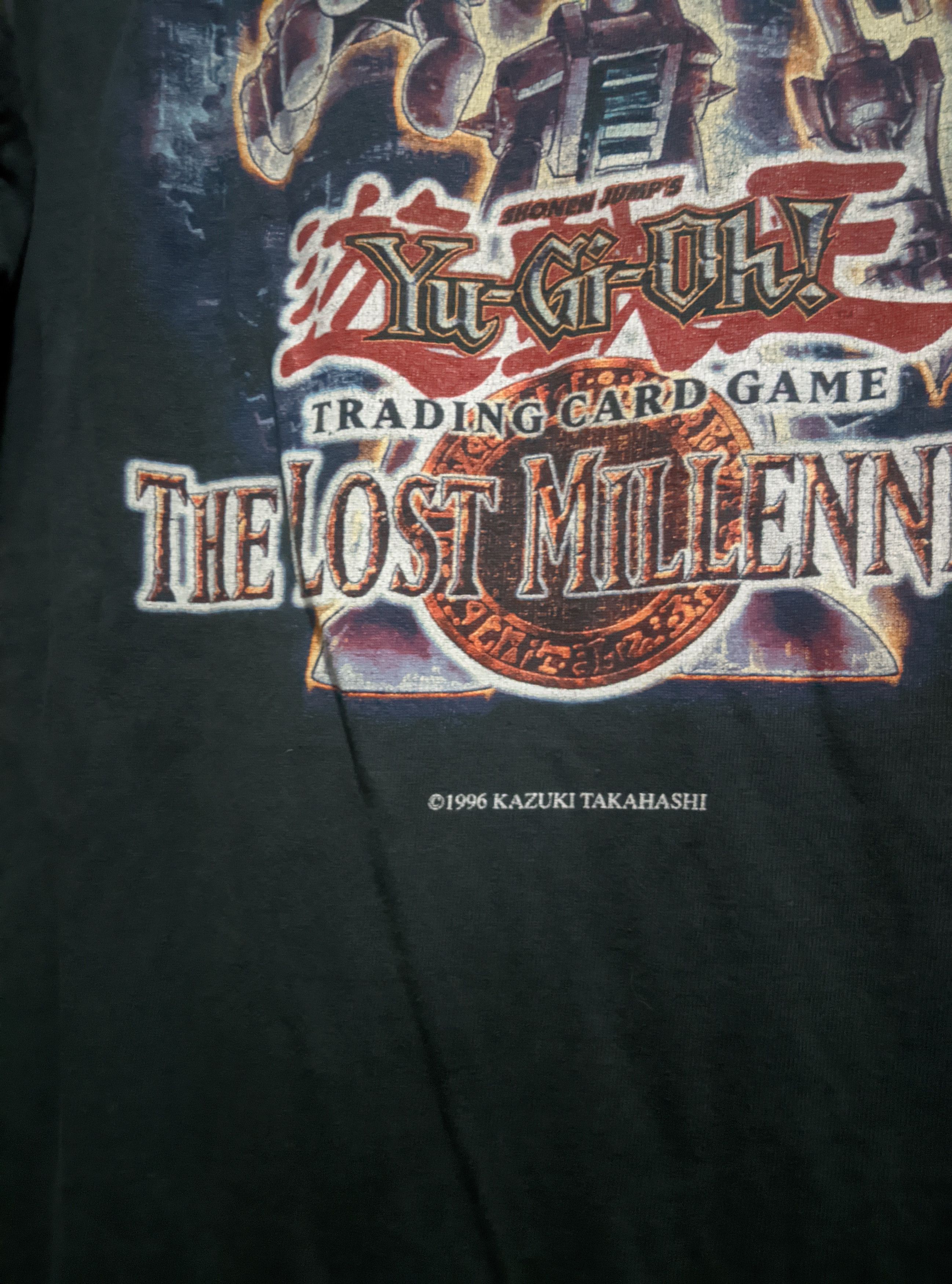 Vintage Vintage 2000s Yu gi oh tcg the lost millenium t shirt Size US M / EU 48-50 / 2 - 3 Thumbnail