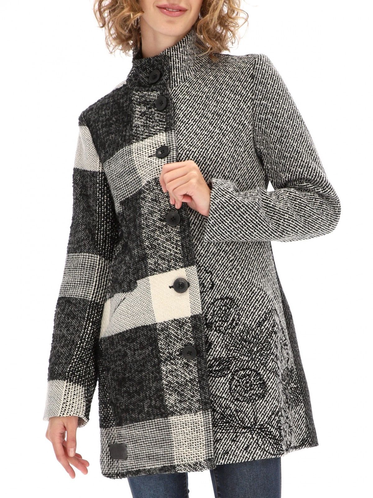 Desigual Desigual Pakaian Jadi Wanita Long Sleeve Jacket Womens Sz 36 Size S / US 4 / IT 40 - 1 Thumbnail