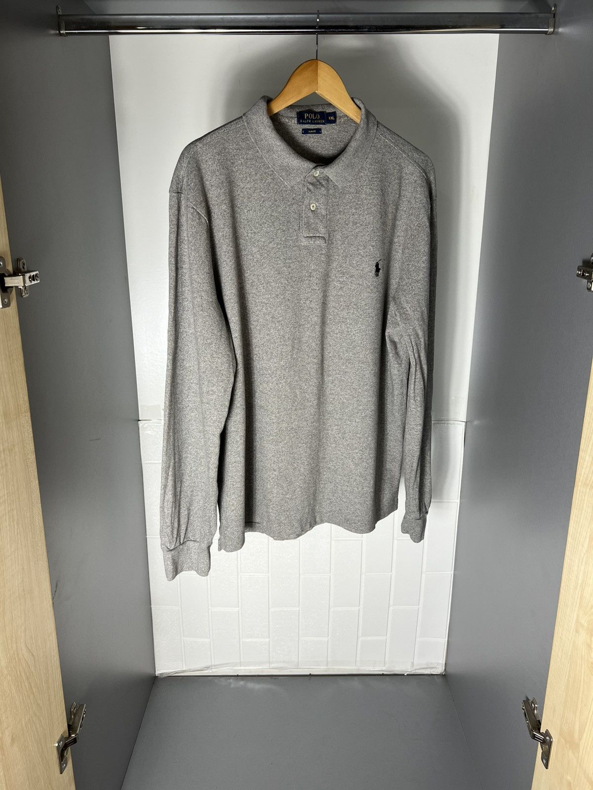 Polo Ralph Lauren VINTAGE POLO RALPH LAUREN CLASSIC DESIGNER RUGBY CASUAL Y2K Size US XXL / EU 58 / 5 - 3 Thumbnail