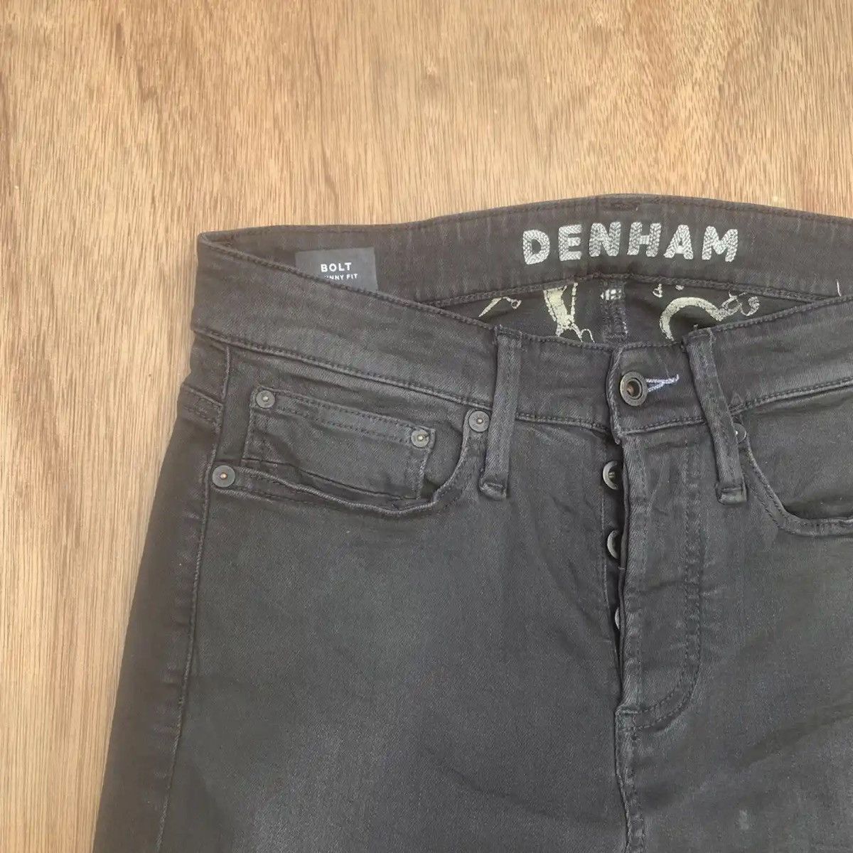 DENHAM ⚡️ FLASH SALE⚡️VINTAGE DENHAM JEANS STRETCHABLE SKINNY PANTS Size US 29 - 4 Thumbnail