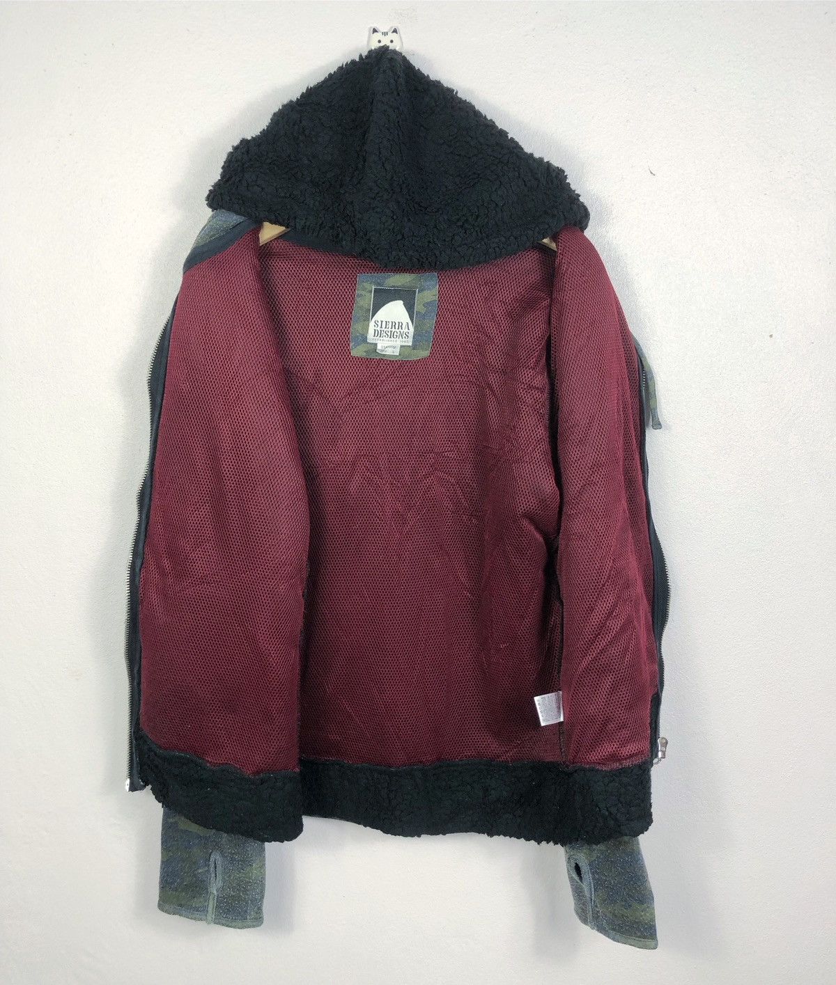 Sierra Designs Rare Sierra Designs Deep Pile Fleece Zipper Hoodie Size US M / EU 48-50 / 2 - 8 Thumbnail