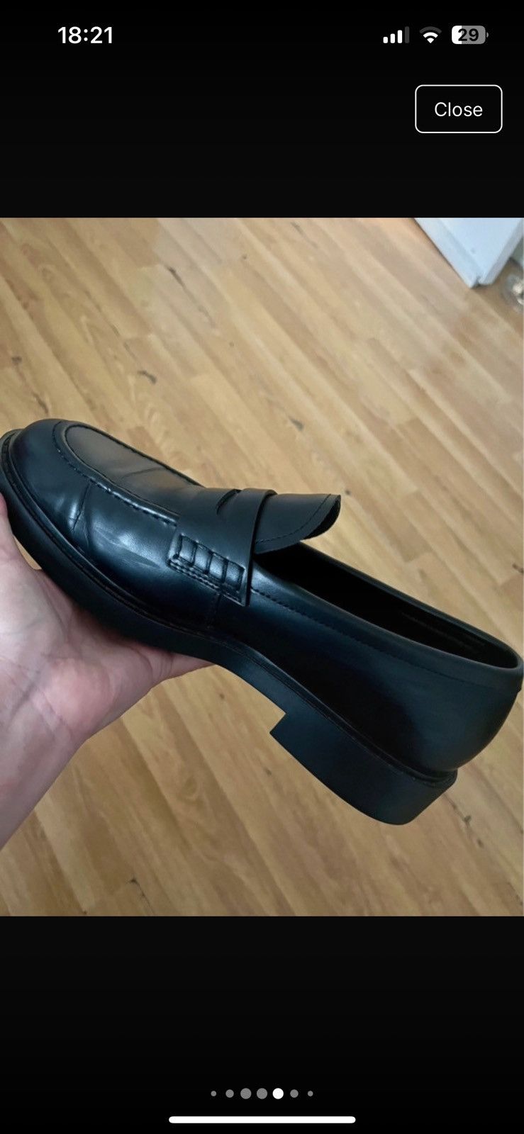 Zara Black loafers Size US 15 / EU 48 - 5 Thumbnail
