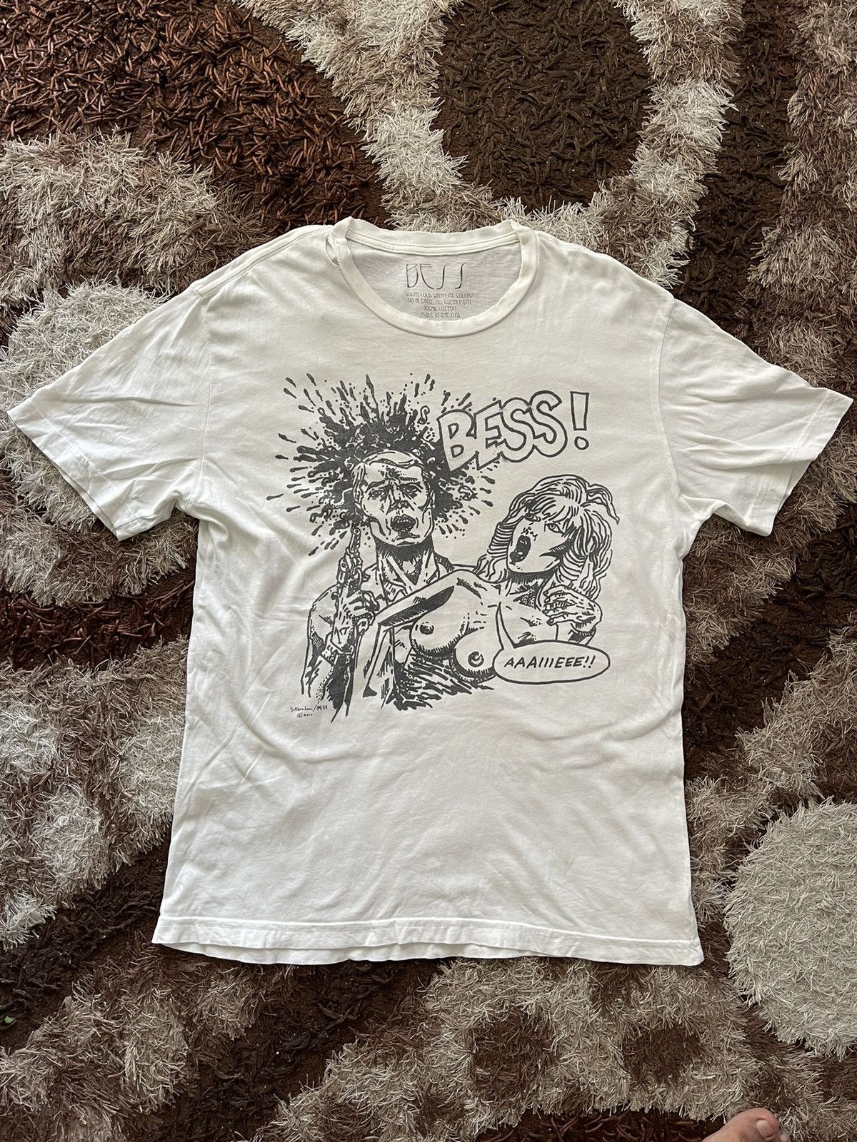 Vintage D. ABRAHAM BESS PORN TEE VERY RARE Size US L / EU 52-54 / 3 - 1 Thumbnail