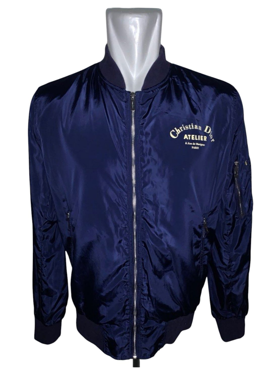Christian Dior Monsieur Christian Dior Big Logo Bomber Jacket Size US M / EU 48-50 / 2 - 2 Thumbnail