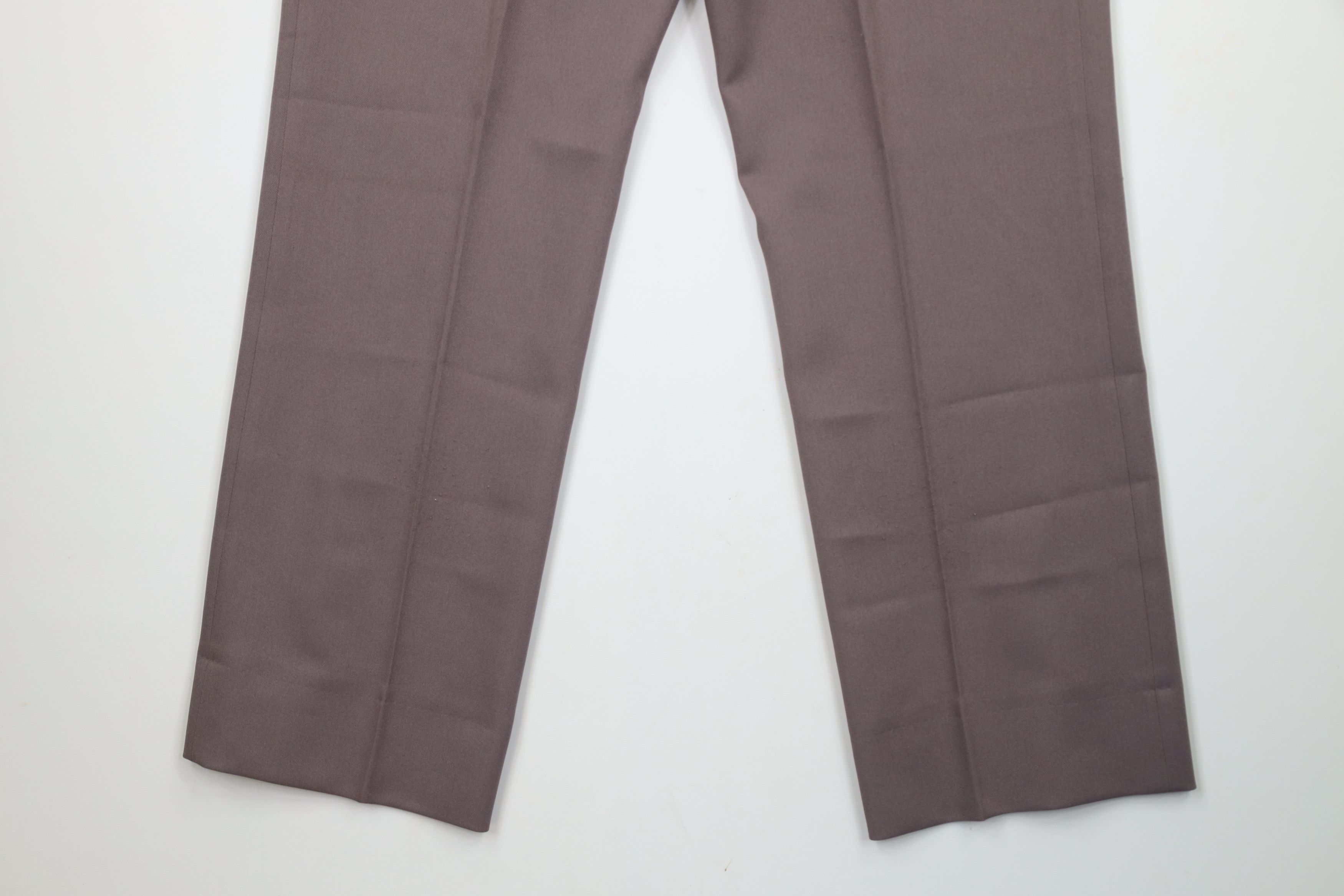 Vintage Vintage 70s Streetwear Wide Leg Chino Pants Deep Taupe USA Size US 36 / EU 52 - 12 Thumbnail