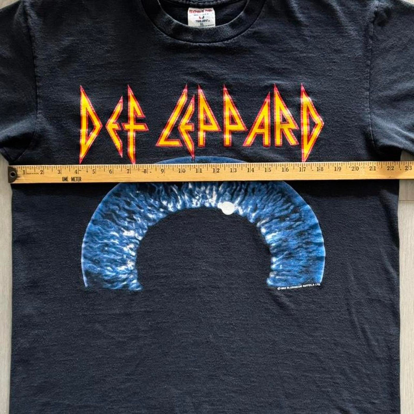 TEE JAYS Vintage 1992 Def Leppard Adrenalize T-shirt Size Large Size US L / EU 52-54 / 3 - 8 Thumbnail