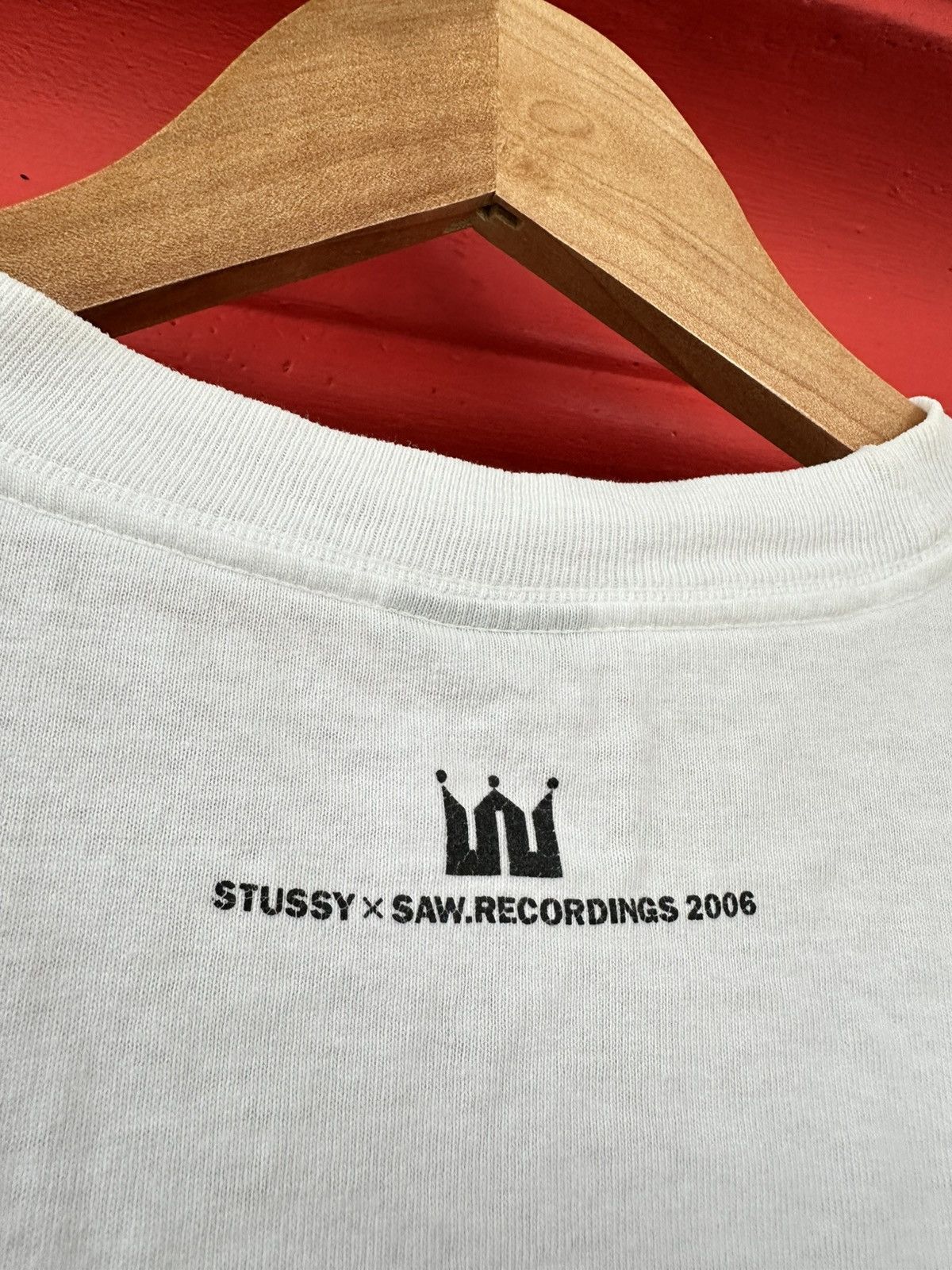Stussy Vintage Stussy X Saw Recordings 2006 Tee Size US XL / EU 56 / 4 - 6 Thumbnail