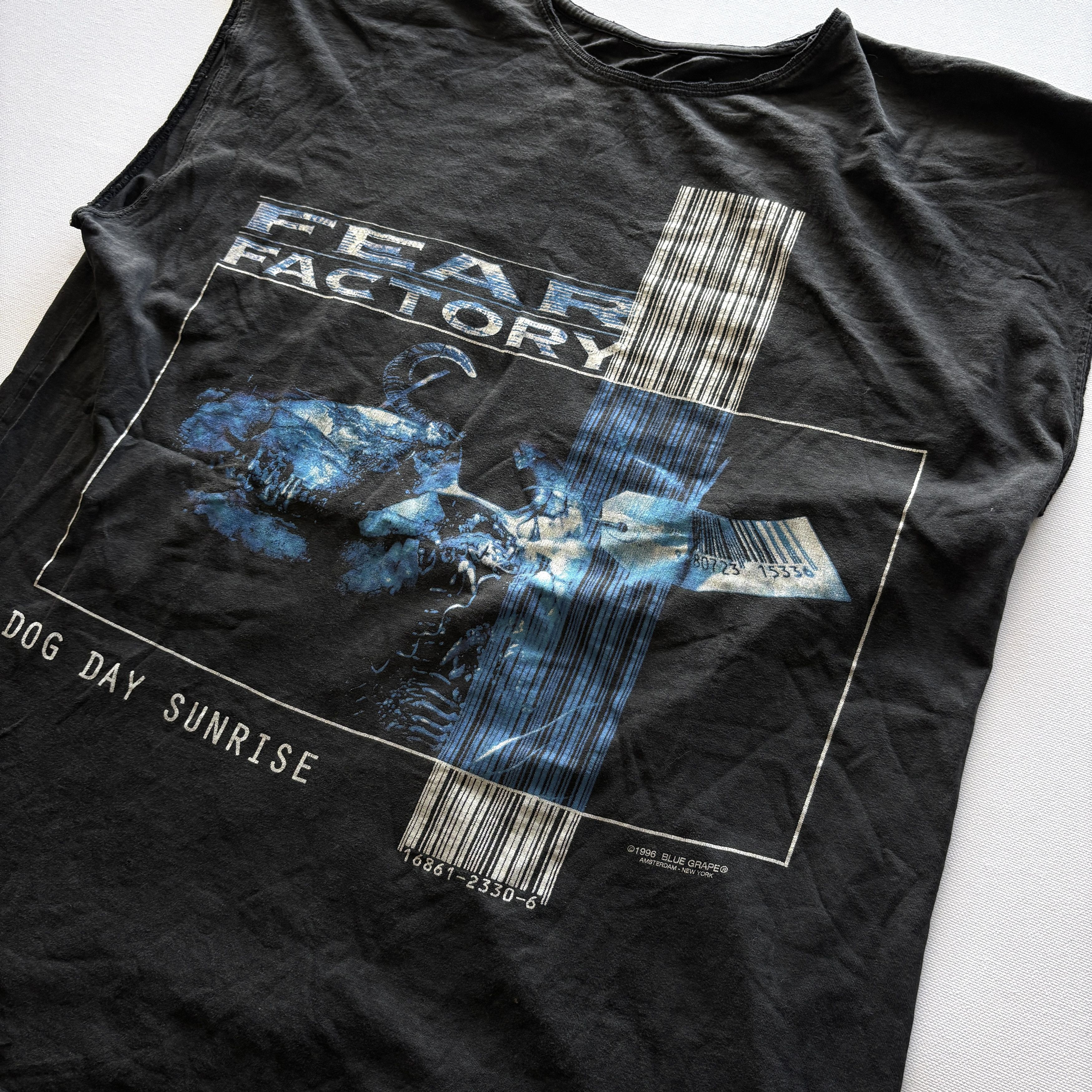 Gildan Fear Factory Machines of Hate Tour 1996 T-Shirt Tank Top Size US L / EU 52-54 / 3 - 2 Thumbnail