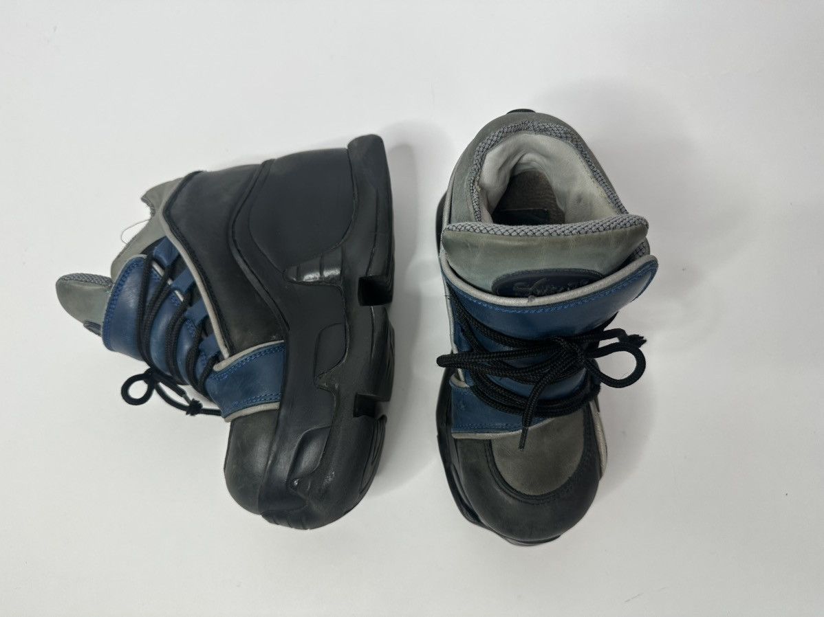 SWEAR London Late 90’s Blue Leather Lace-up Platform Swear London Shoes Size US 5 / IT 35 - 5 Thumbnail