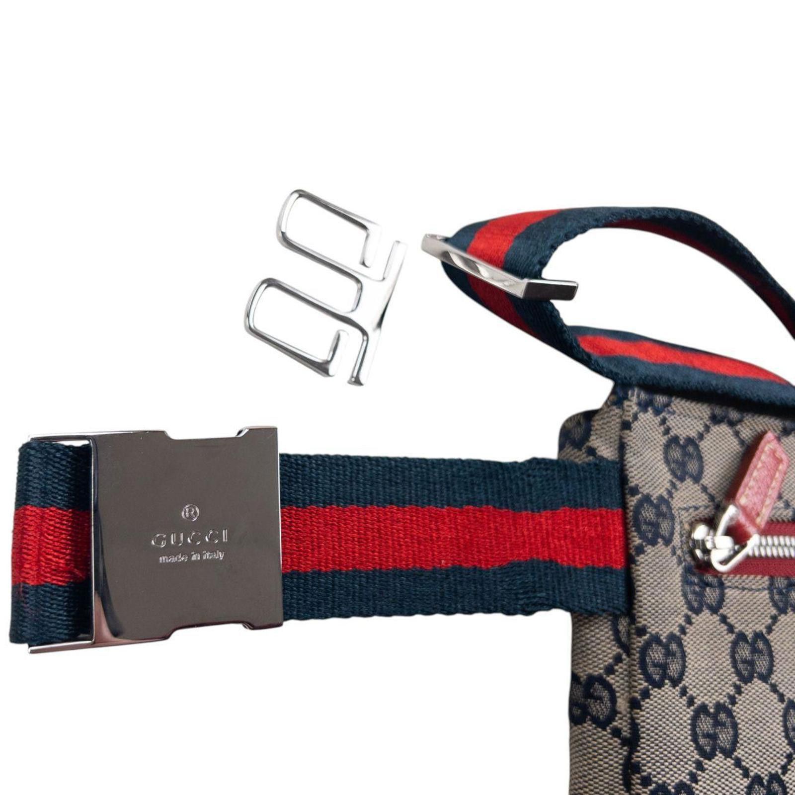 Gucci Vintage 2000s Gucci Monogram Crossbody Bag Size ONE SIZE - 5 Thumbnail