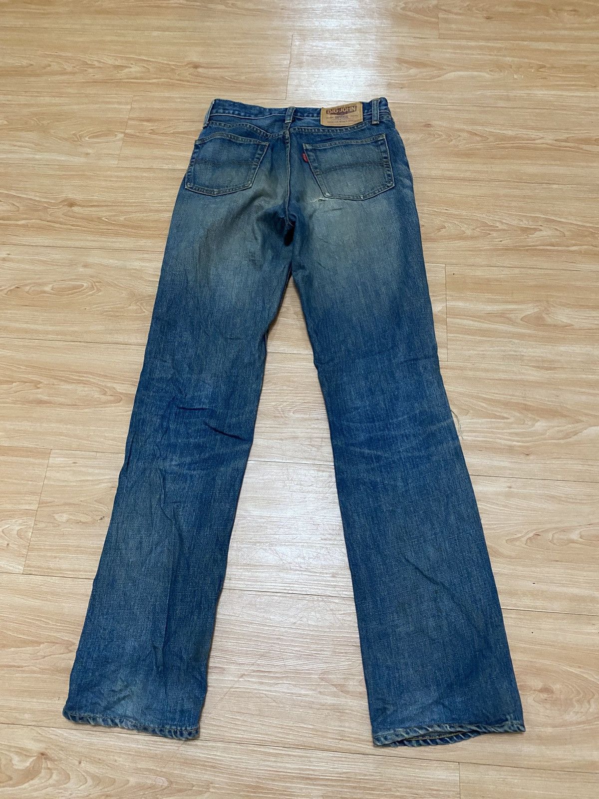 Big John Vintage big john straight cut denim distressed Size US 28 / EU 44 - 2 Thumbnail