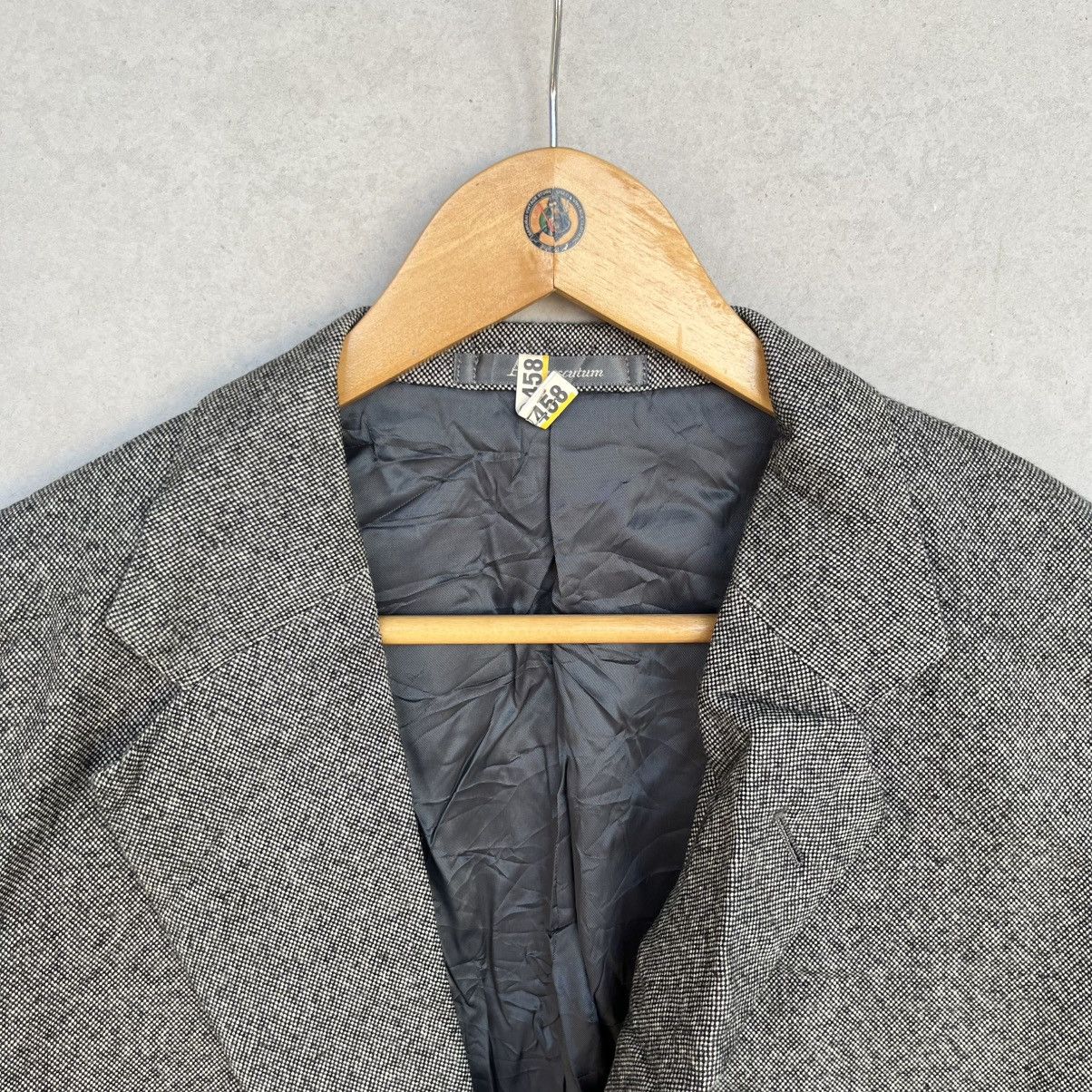 Other Vintage A Aquascutum Grey Wool Blazer Size XL Size 44R - 5 Thumbnail