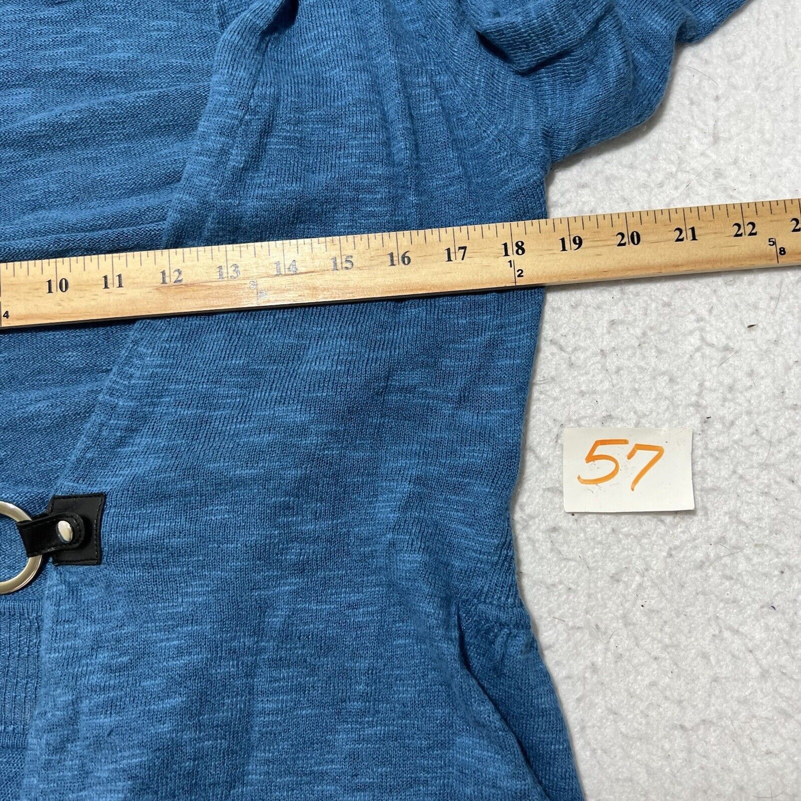 Other Soft Surroundings Medium Linen Buckle Cardigan Sweater Size M / US 6-8 / IT 42-44 - 8 Thumbnail