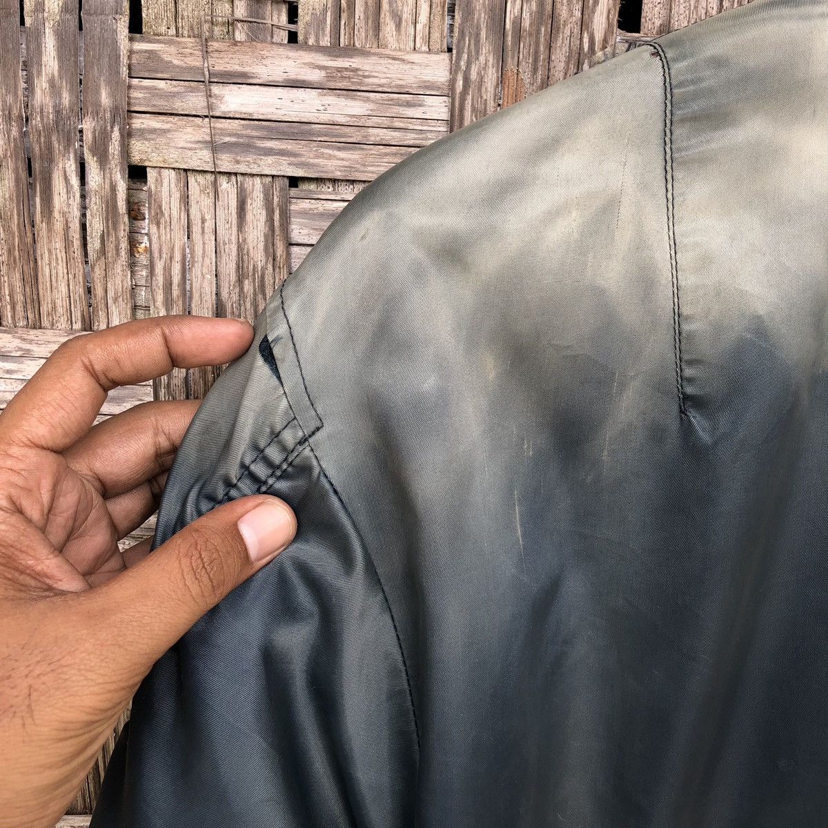 Vintage VTG THRASHED Faded (USAF)MA-1 Man Intermediate Bomber Jacket Size US L / EU 52-54 / 3 - 11 Thumbnail