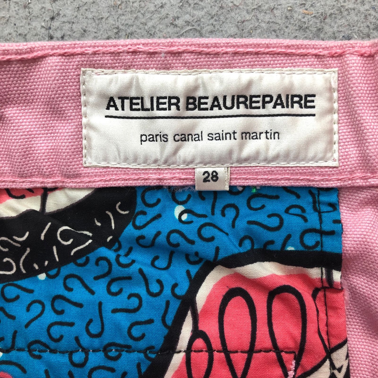 Other Atelier Beaurepaire Marie Canvas Pants Womens 28 x23 Pink Size 28" / US 6 / IT 42 - 5 Thumbnail