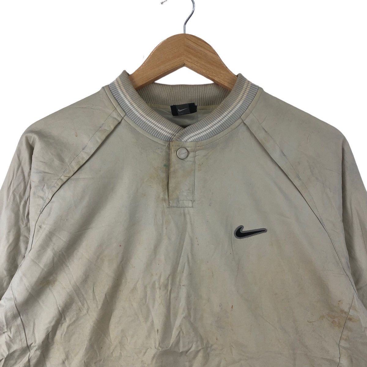 Nike × Vintage Vintage NIKE GOLF Nylon Sweatshirt Double Layer Streetwear Size US M / EU 48-50 / 2 - 2 Thumbnail