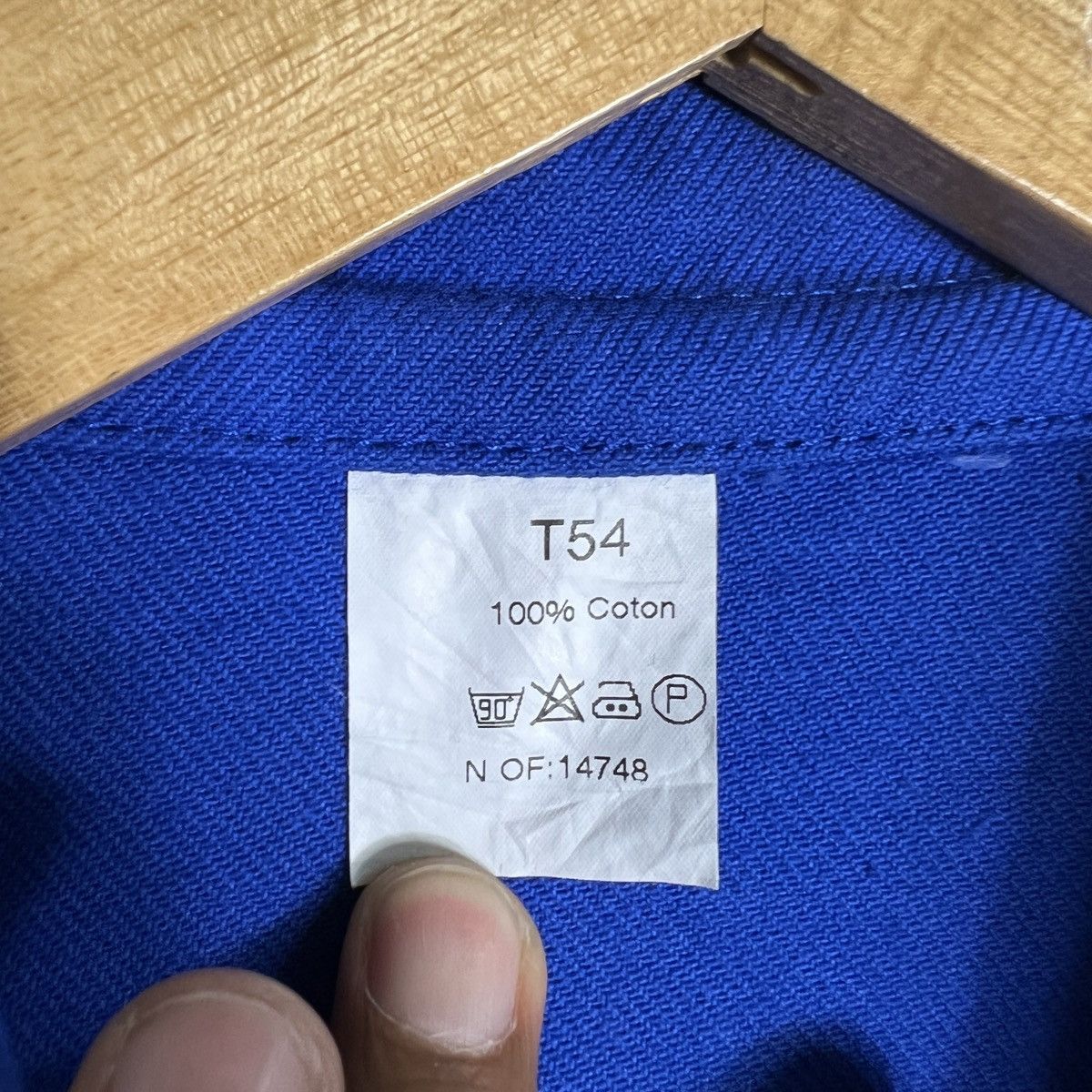 Vintage 🔥 Vintage Italian Worker Chore Jacket Size US L / EU 52-54 / 3 - 9 Thumbnail