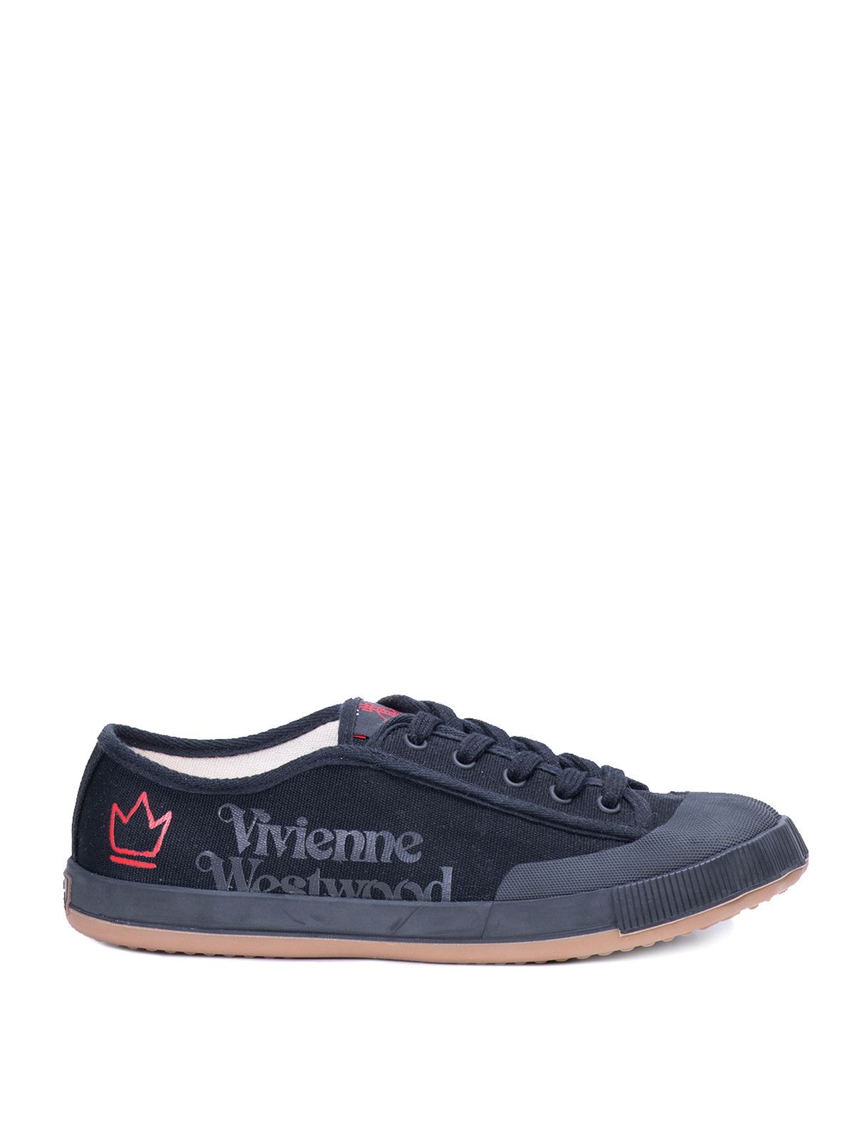 ★vivienne westwood★Animal Gym キャンバス ロゴ スニーカー Vivienne Westwood Animal Gym low-top Sneakers | Blue | FARFETCH