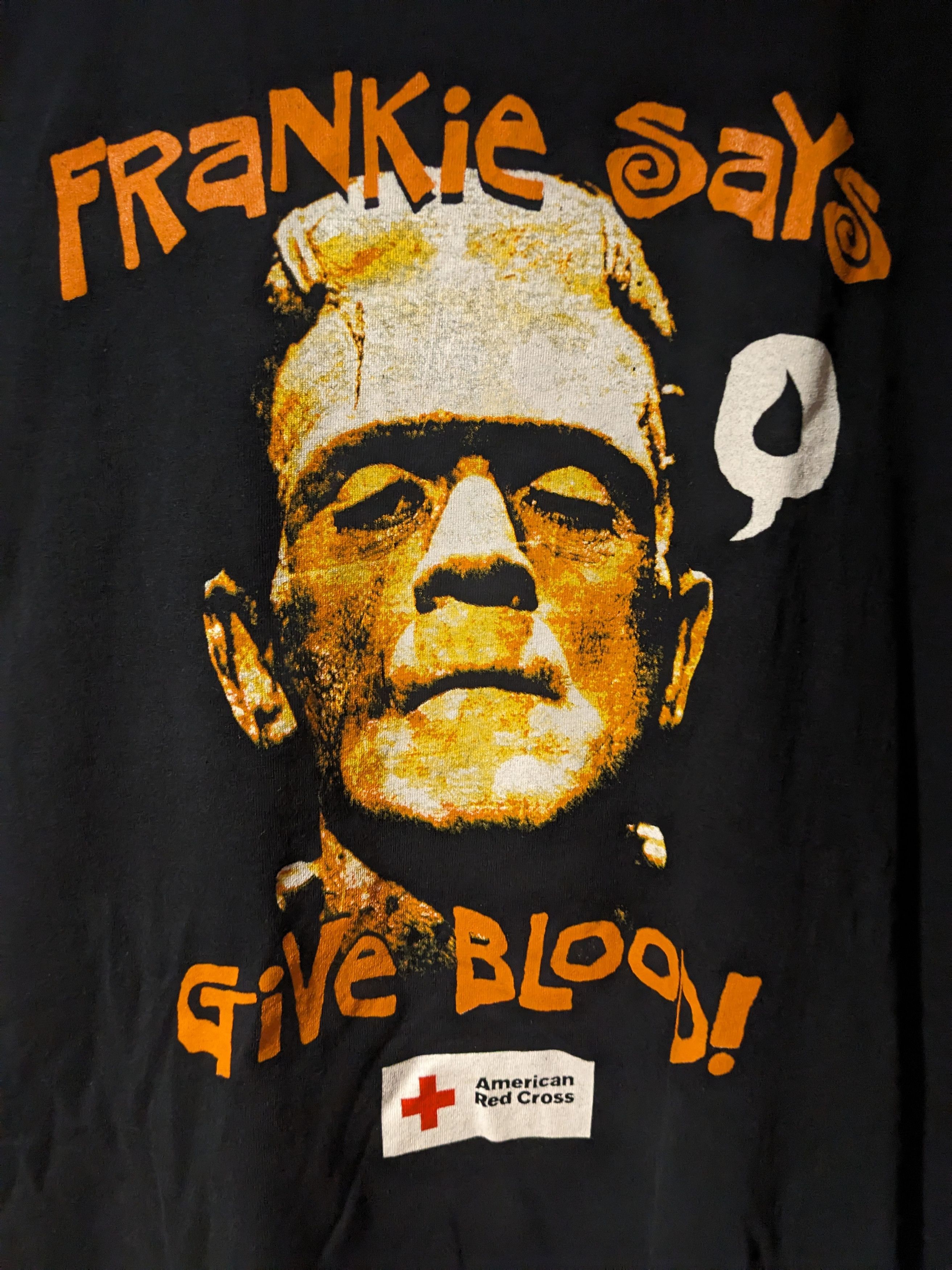 Other Vintage Y2K Frankenstein American Redcross Universal T-Shirt Size US XL / EU 56 / 4 - 2 Thumbnail