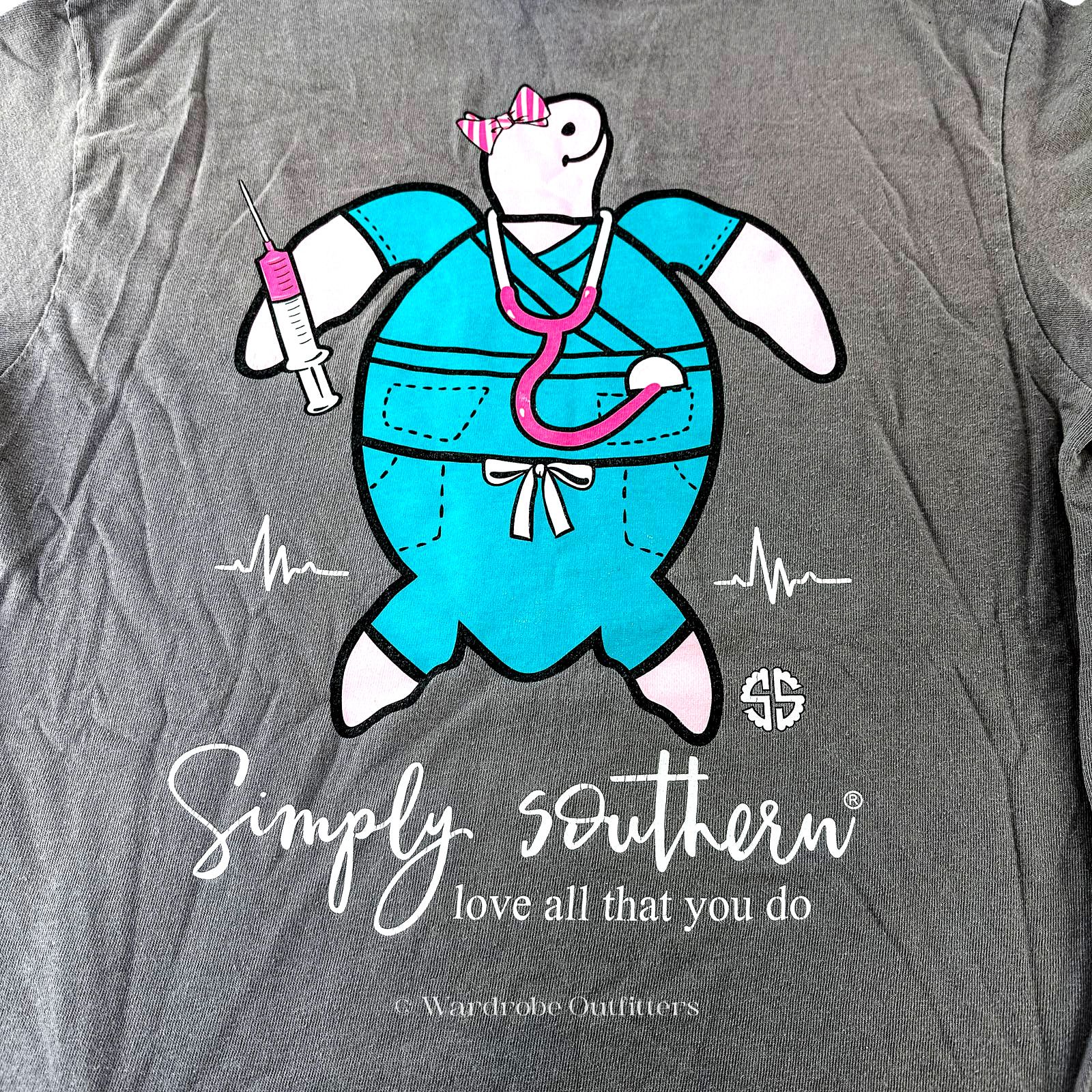 Simply southern nurse t shirts hot sale