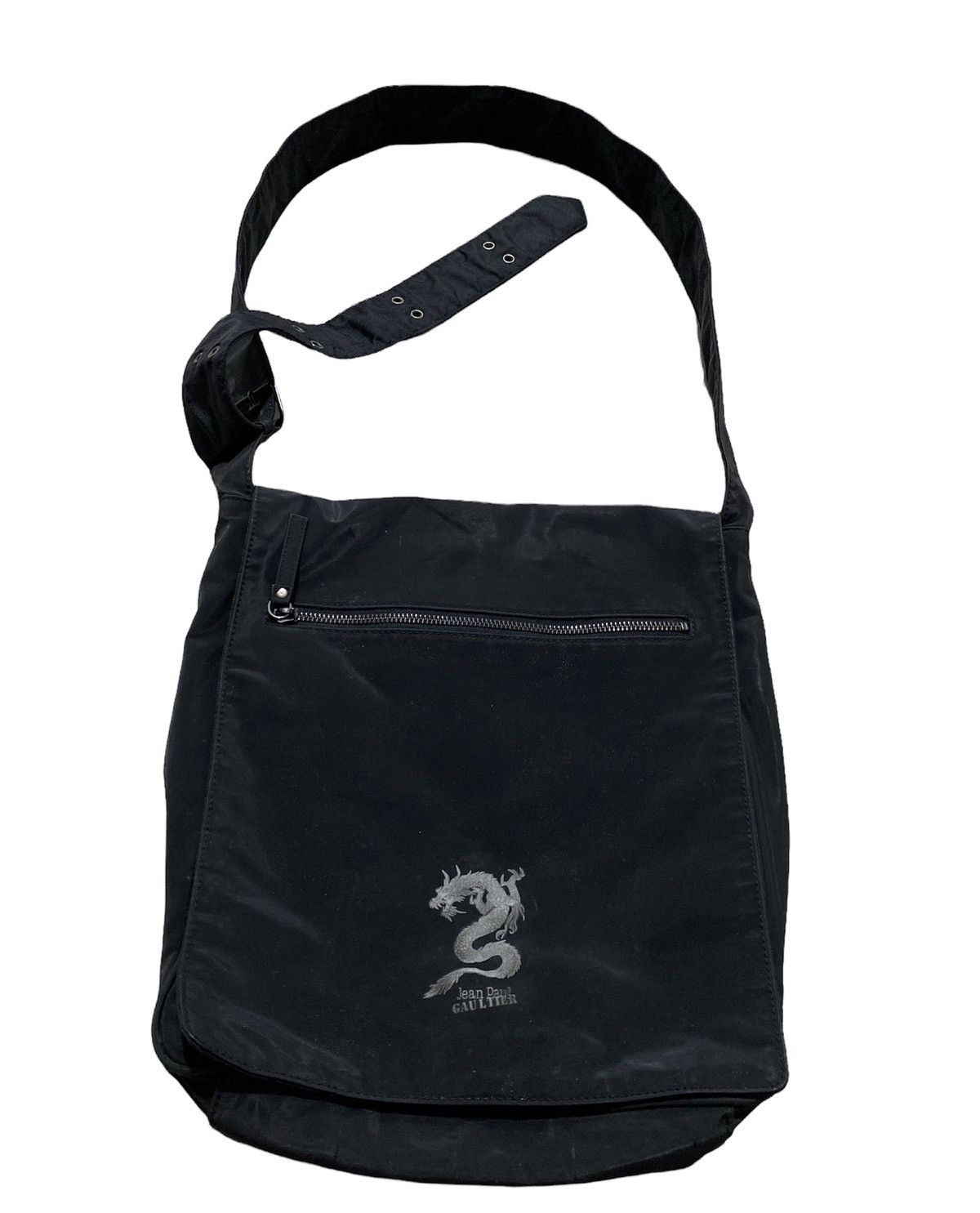 Jean Paul Gaultier Jean Paul Gualtier Iconic dragon Embosses Sling bag Size ONE SIZE - 2 Thumbnail