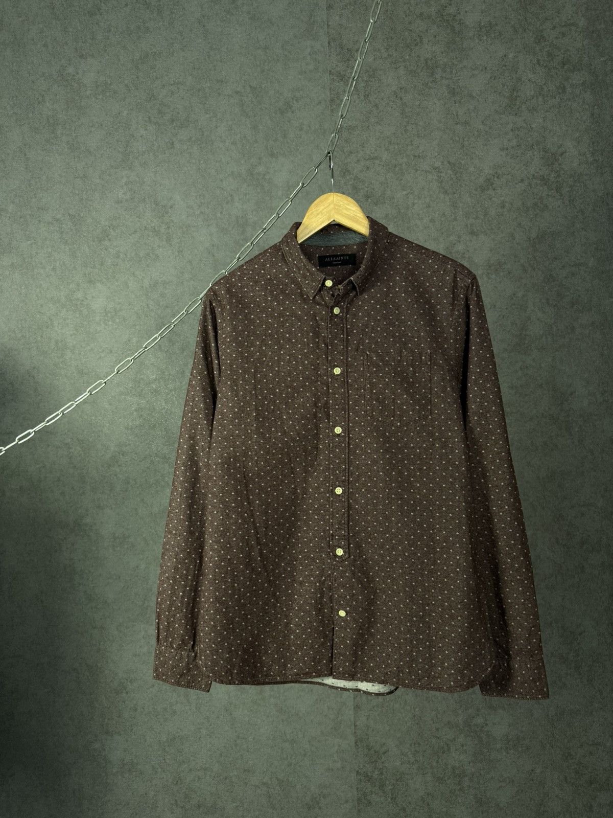 Allsaints Allsaints designer flannel shirt Size US M / EU 48-50 / 2 - 1 Thumbnail
