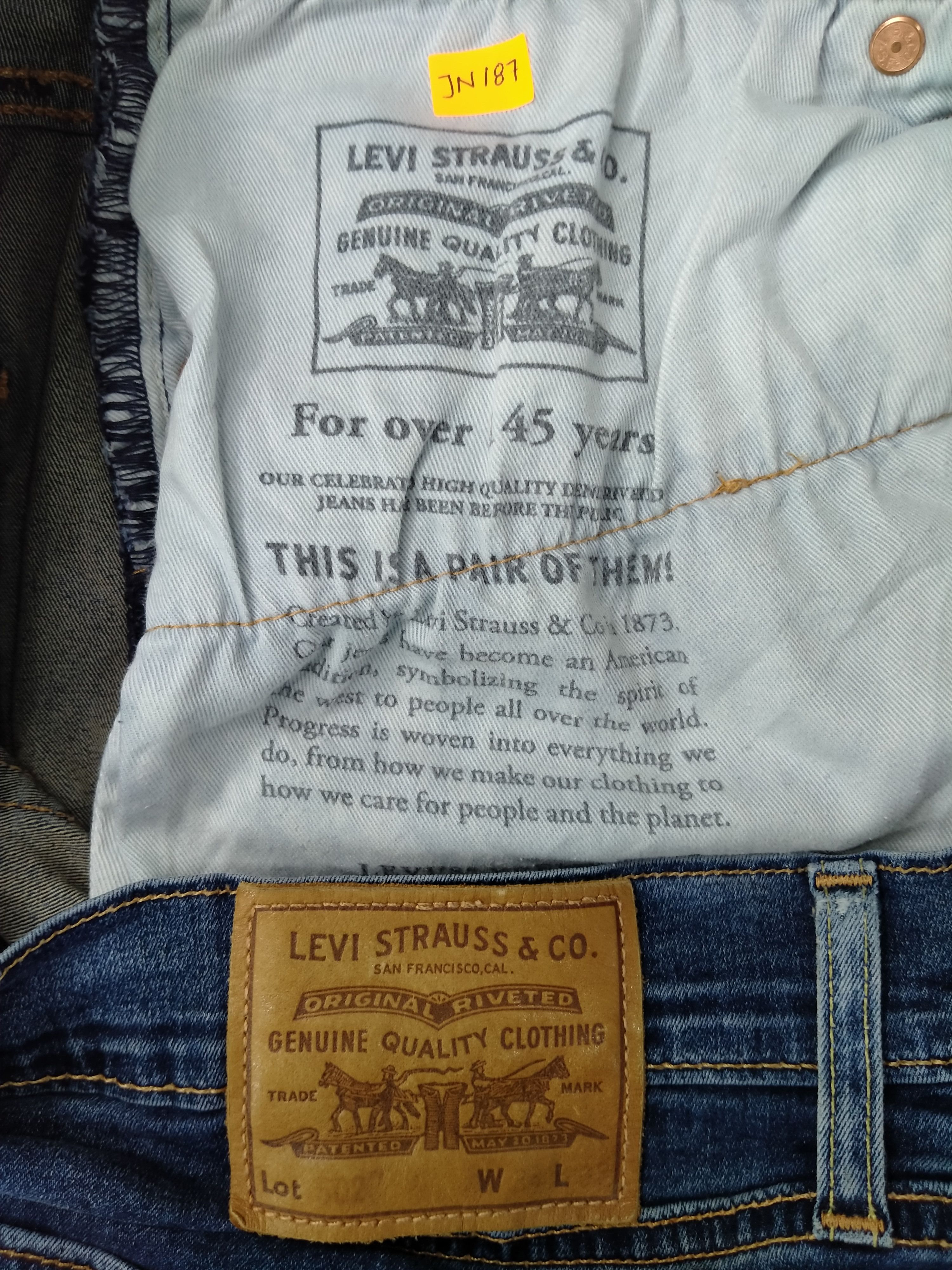 Levi's Blue Vintage Levi's 502 Distressed Denim 34x27.5 -JN187 Size US 34 / EU 50 - 9 Thumbnail