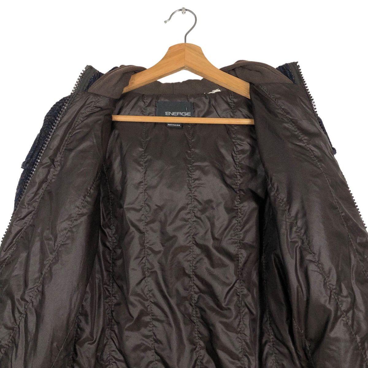 If Six Was Nine 🔥Punk Biker Jacket Corduroy Energie Sixty Zipper Size US M / EU 48-50 / 2 - 16 Thumbnail