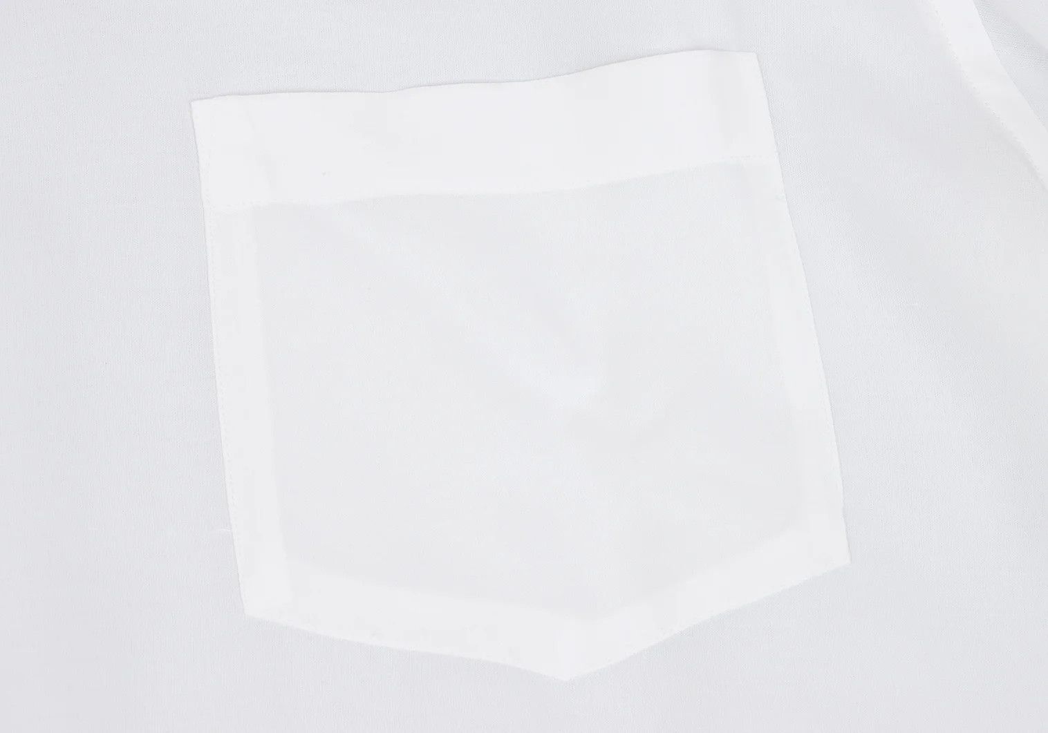 Yohji Yamamoto Yohji Yamamoto Dot Cutting Rayon Shirt White M Size US M / EU 48-50 / 2 - 5 Thumbnail