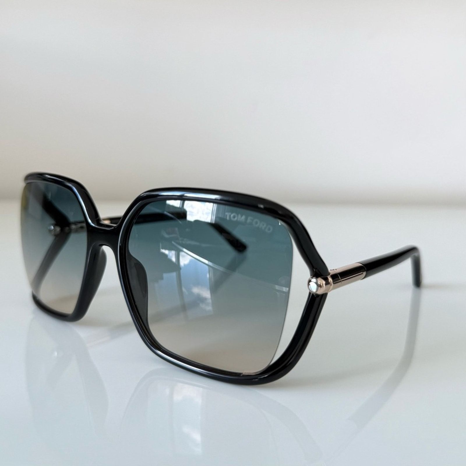 Tom Ford NEW!!! Tom Ford women sunglasses Solange 02 TF1089 01P Size ONE SIZE - 2 Thumbnail