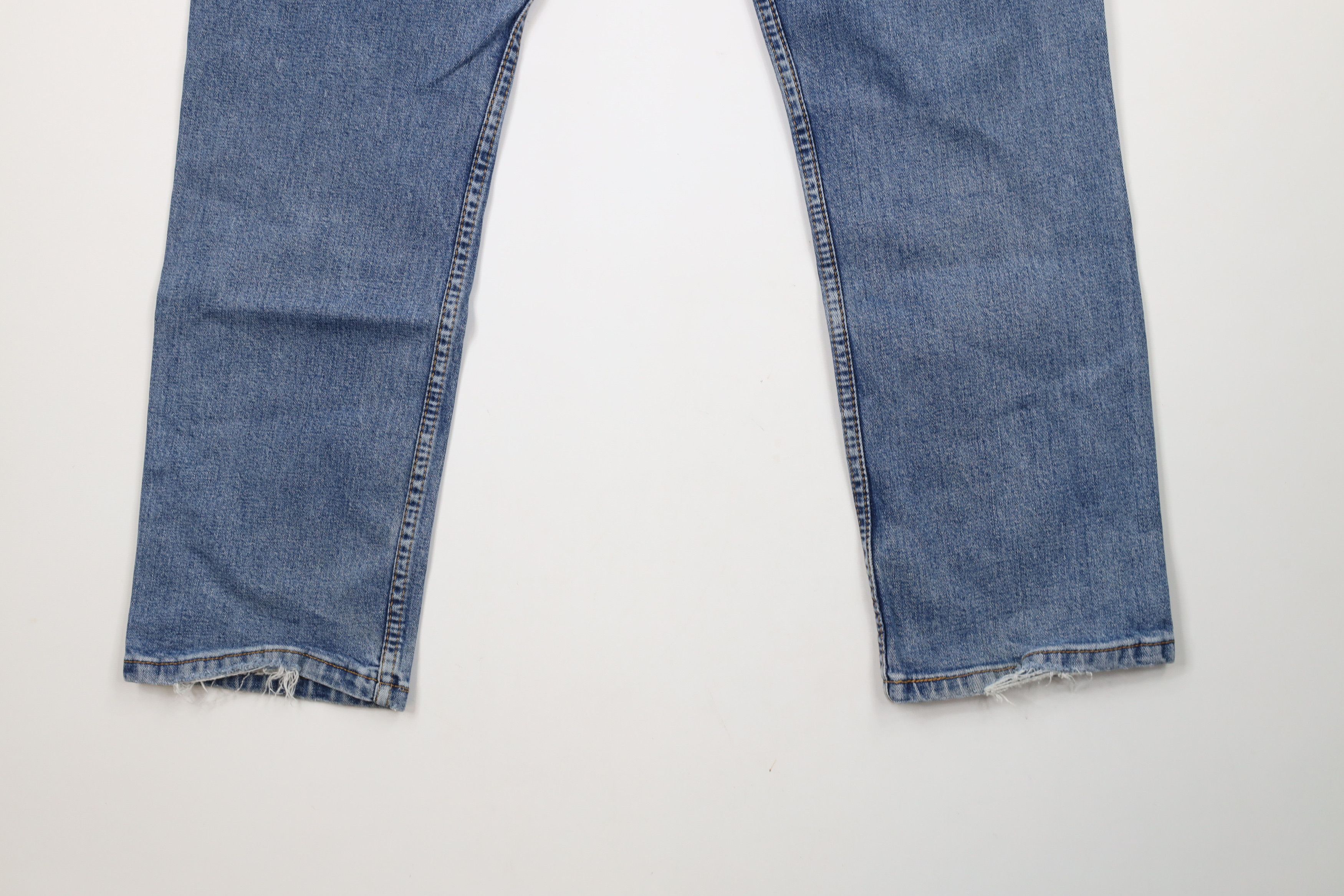 Levi's × Vintage Vintage Y2K Levis 514 Faded Straight Leg Denim Jeans Blue Size US 36 / EU 52 - 13 Thumbnail