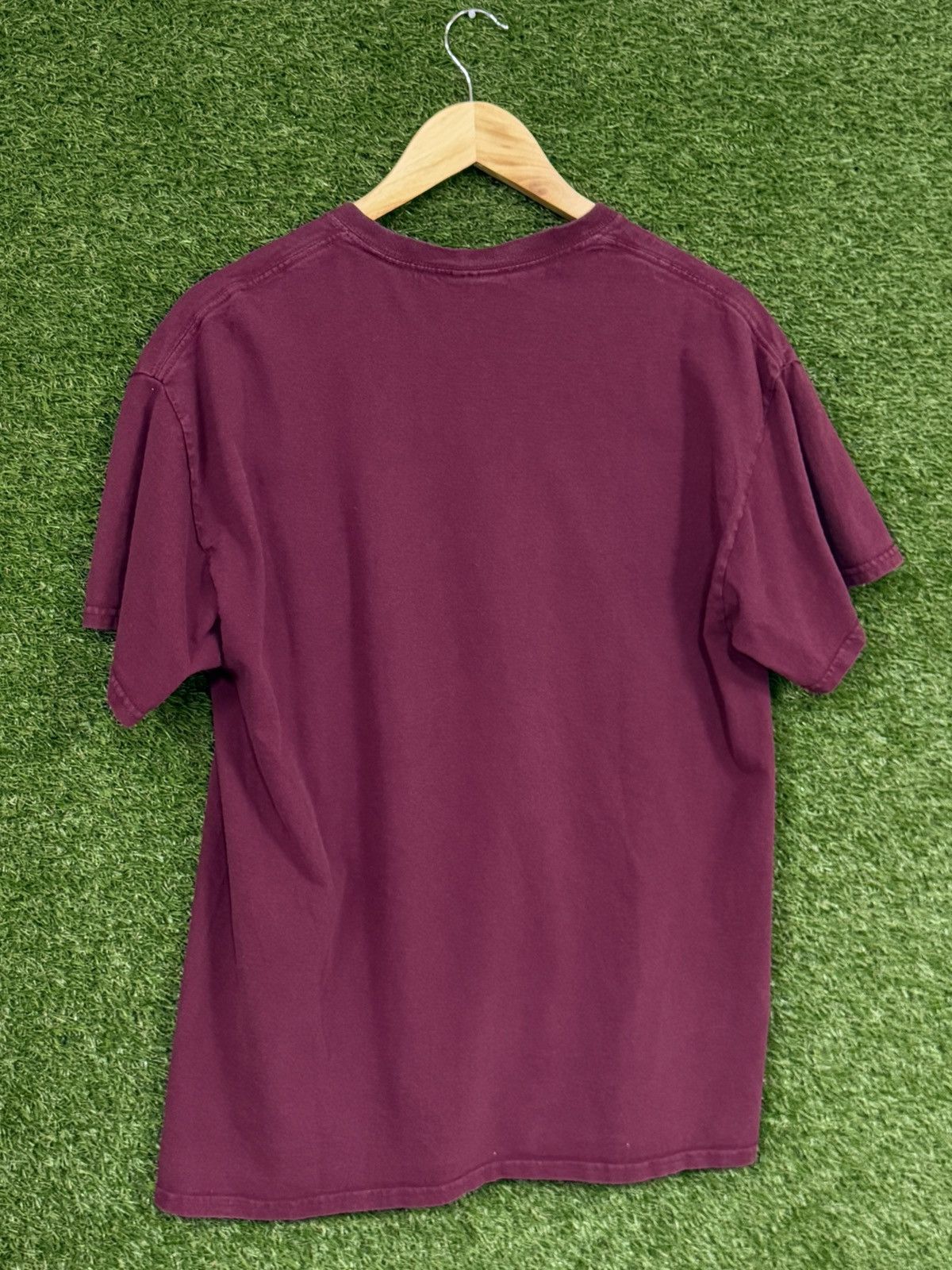 Adidas Vintage Adidas A&M Football Burgundy Red Tee Large Texas Size US L / EU 52-54 / 3 - 4 Thumbnail