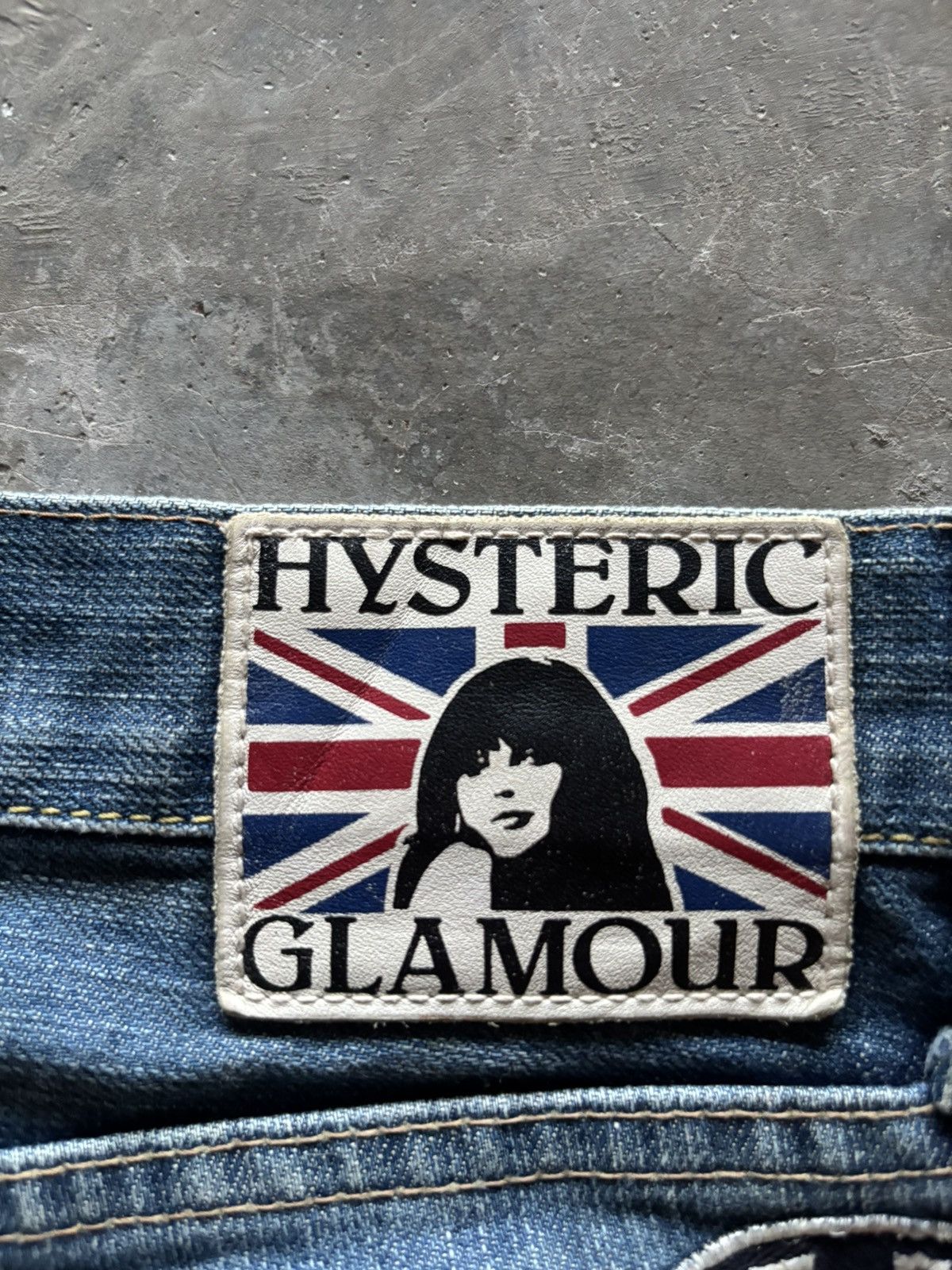 Hysteric Glamour HYSTERIC GLAMOUR Y2K studded punk patches short jeans Size US 30 / EU 46 - 16 Thumbnail