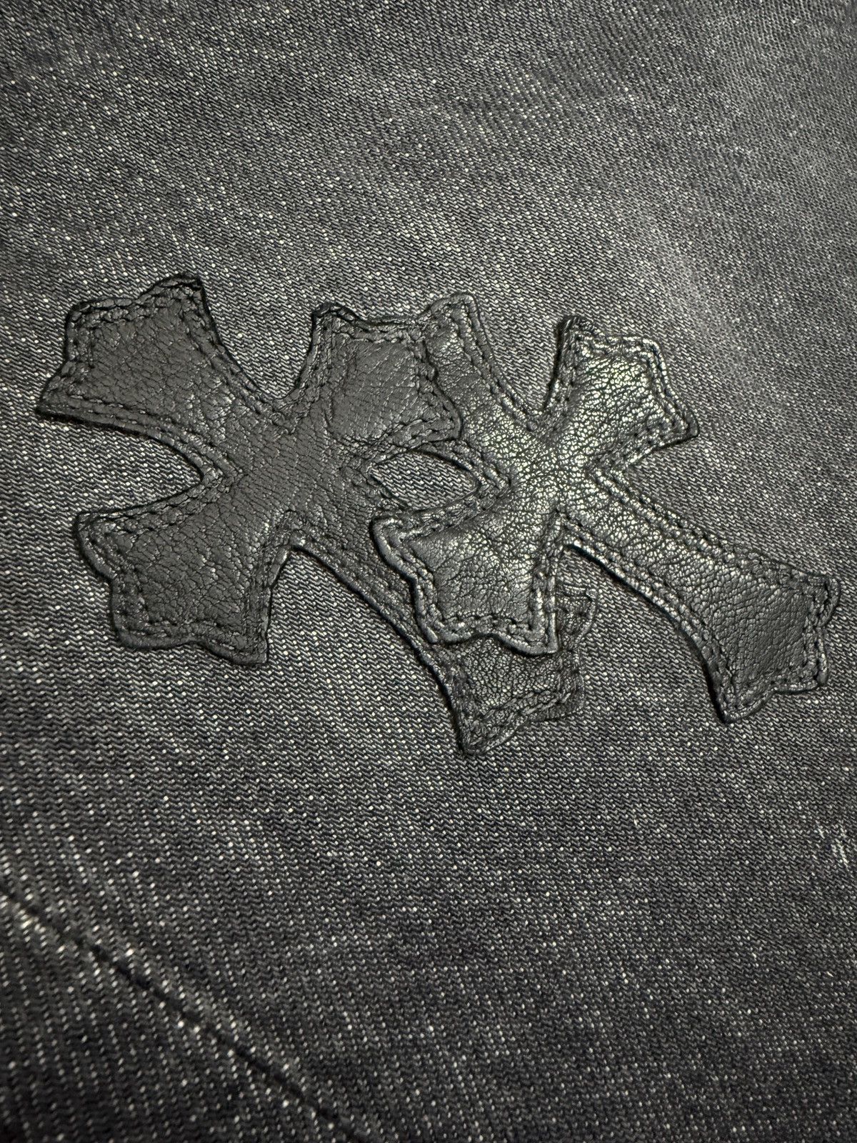 Chrome Hearts Chrome Hearts Levi‘s 501 20 Cross Patch Jeans Size US 31 - 10 Thumbnail