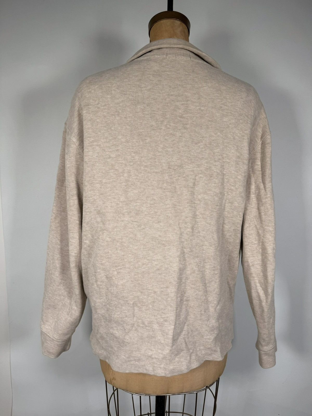 Polo Ralph Lauren Vintage Polo Ralph Lauren 1/4 Zip knitted Cotton Sweater Size US L / EU 52-54 / 3 - 2 Thumbnail