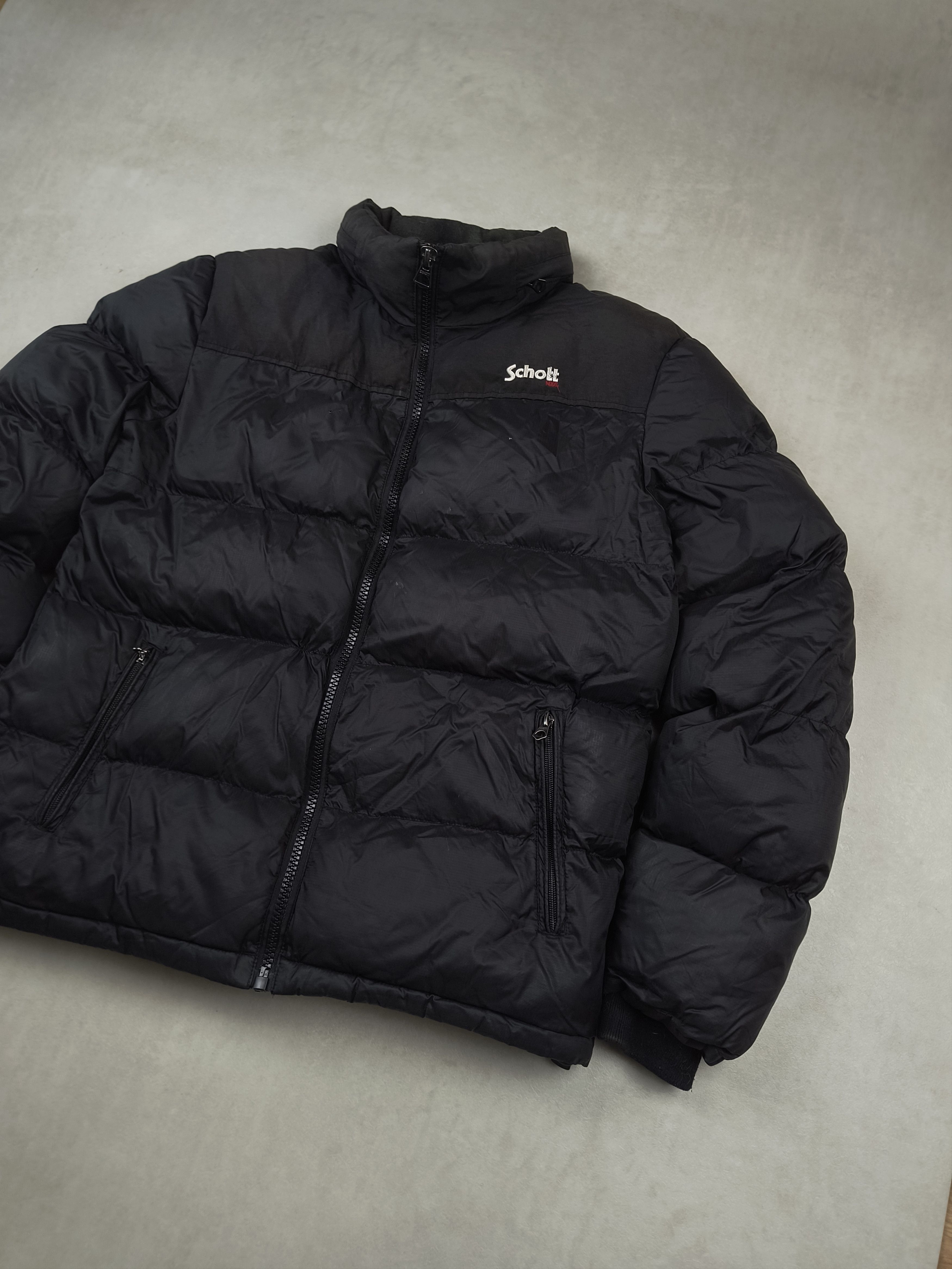 Schott Vintage Schott puffer jacket made in USA y2k Size US M / EU 48-50 / 2 - 2 Thumbnail
