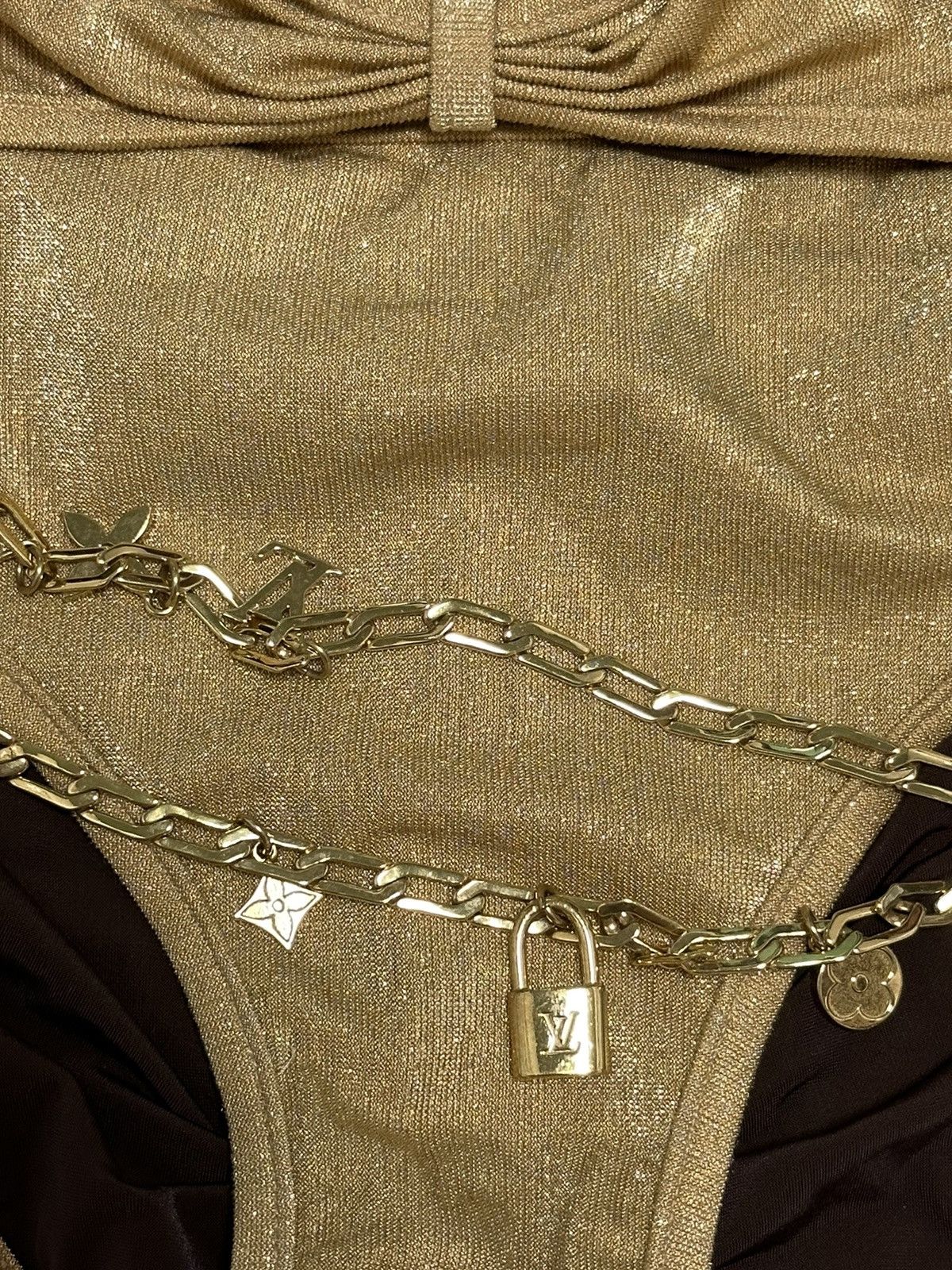Louis Vuitton LOUIS VUITTON Spring Summer 2006 Bikini with Gold Charm Size S / US 4 / IT 40 - 3 Thumbnail